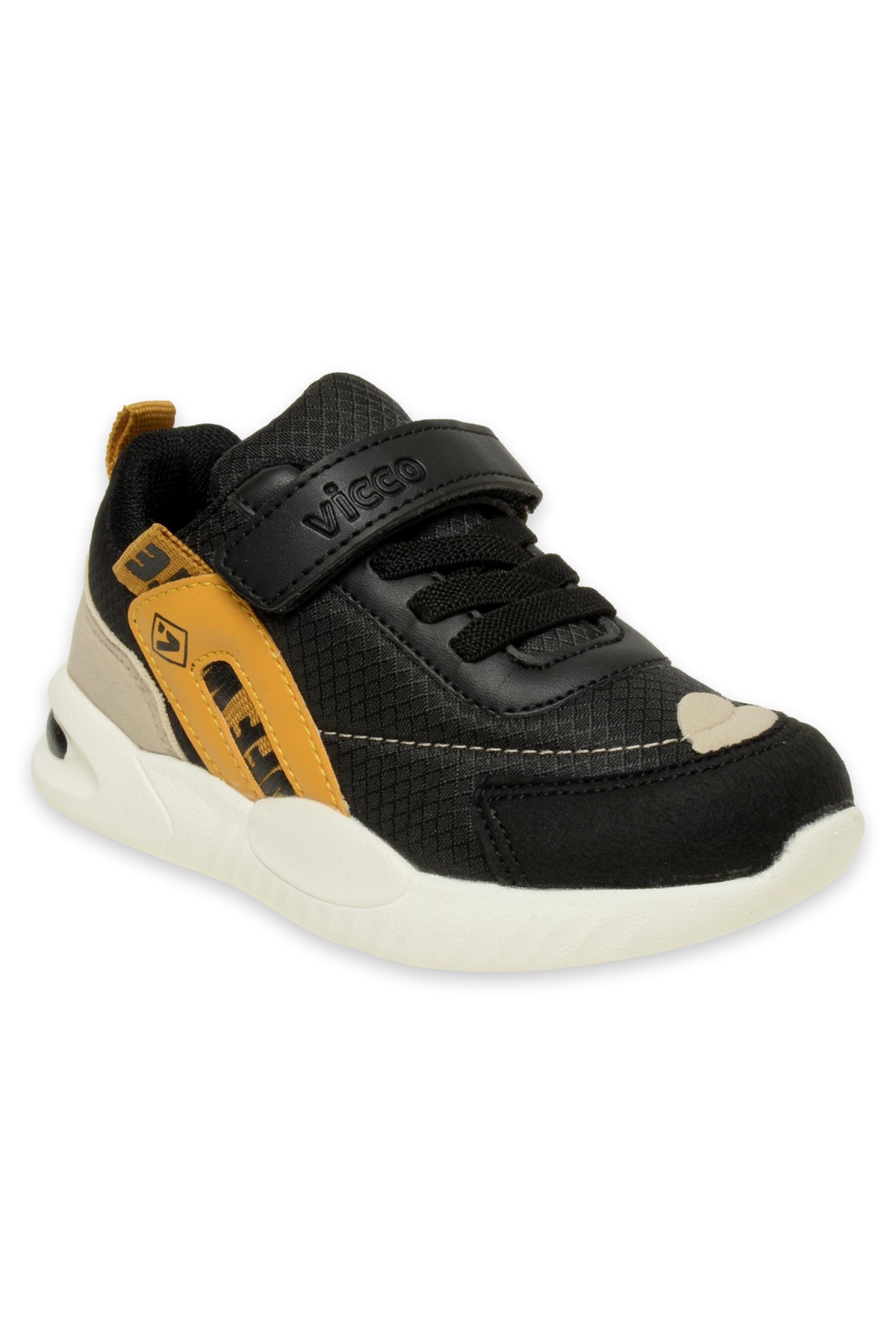 Tino Bebe Phylon Siyah-Beyaz Erkek Çocuk Spor Ayakkabı - Görsel 3