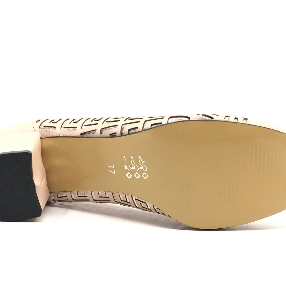 Lazer Detaylı Kadın Klasik Topuklu Ayakkabı - Görsel 7