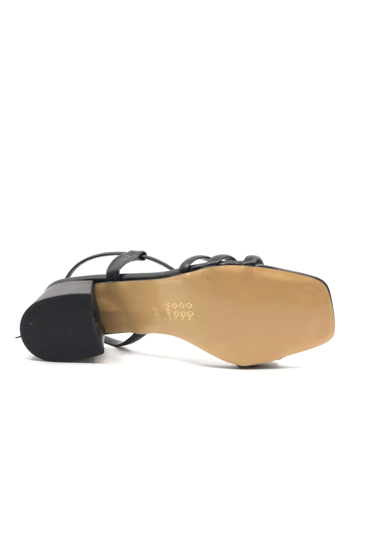 Şerit Biyeli 6 cm Topuklu Arkası Açık Kadın Klasik Ayakkabı - Görsel 7