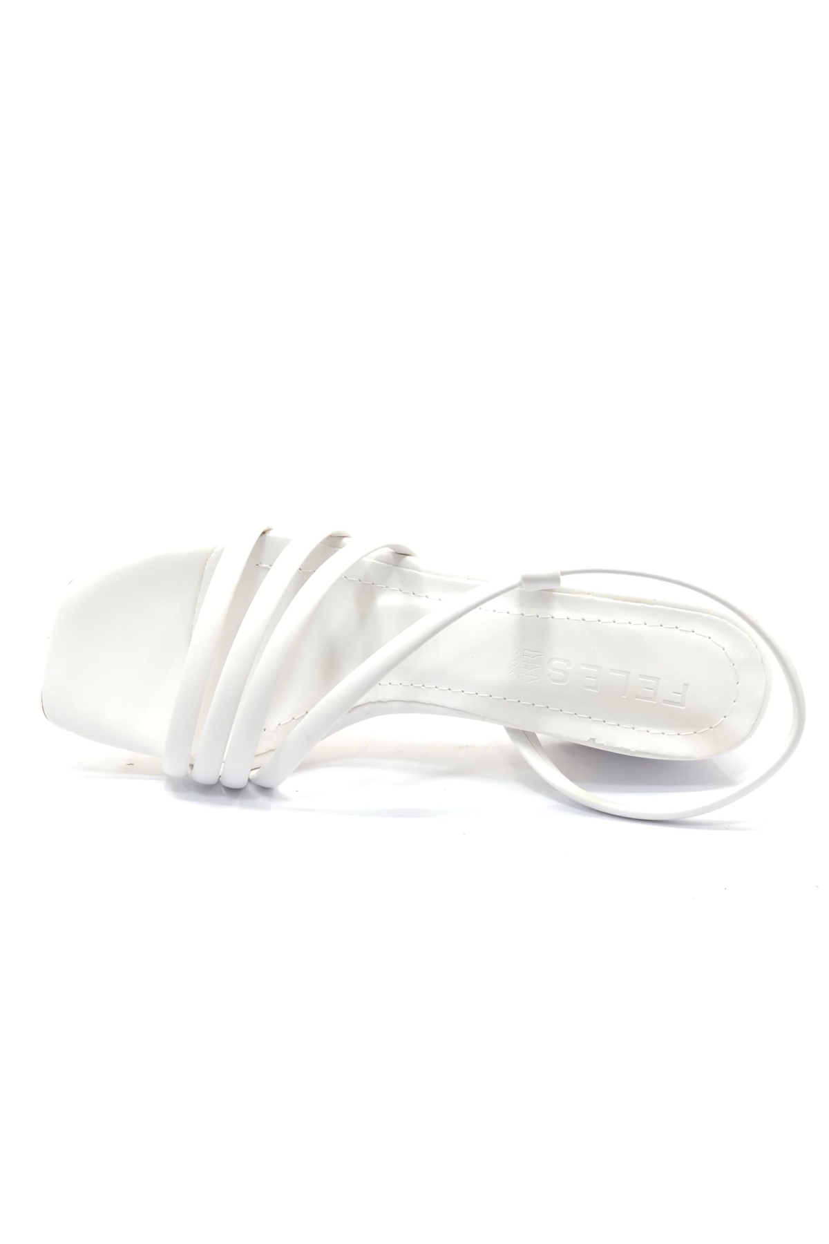 Şerit Biyeli 6 cm Topuklu Arkası Açık Kadın Klasik Ayakkabı - Görsel 6