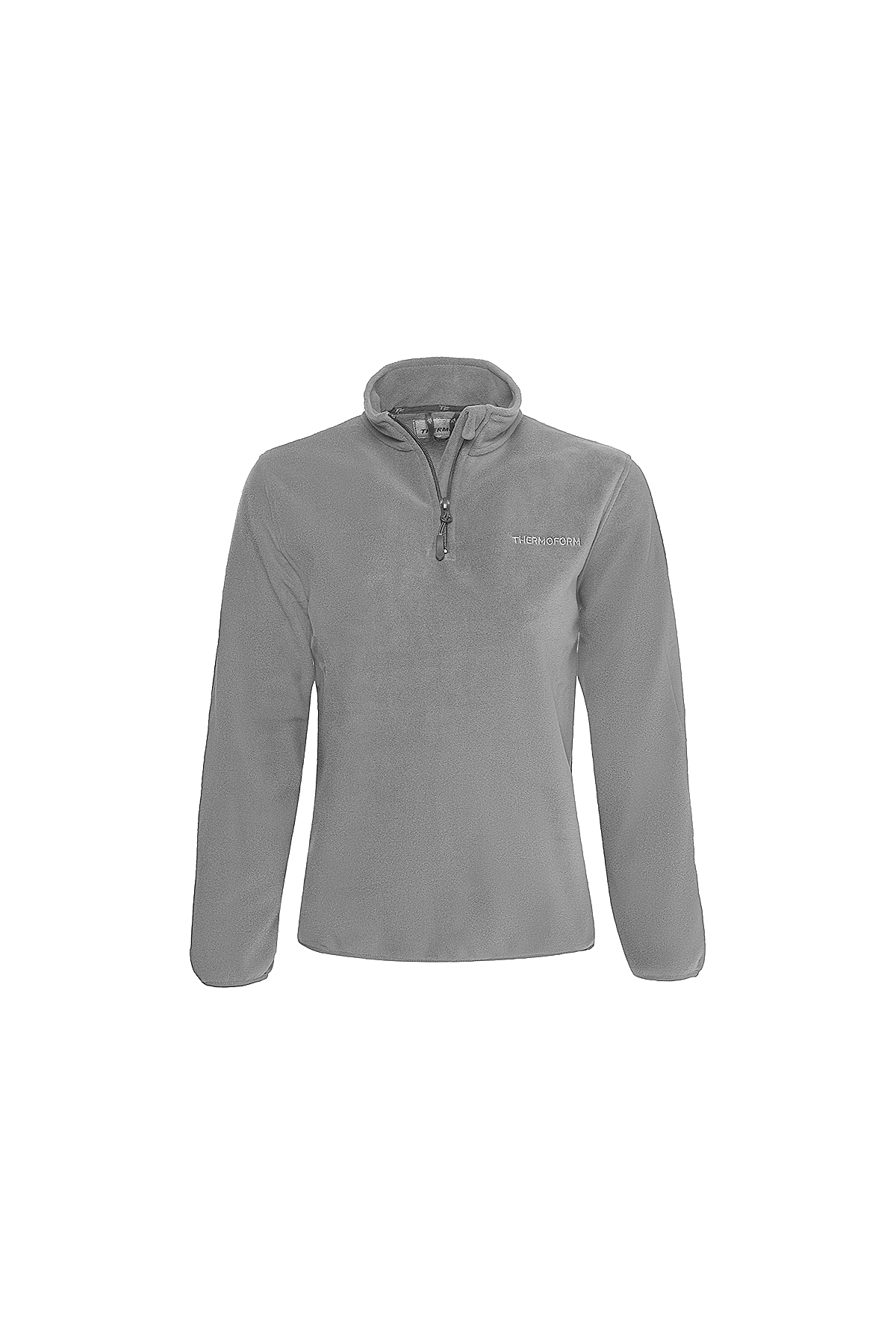 Polarline Çocuk 1/4 Fermuar Sweatshirt GRI