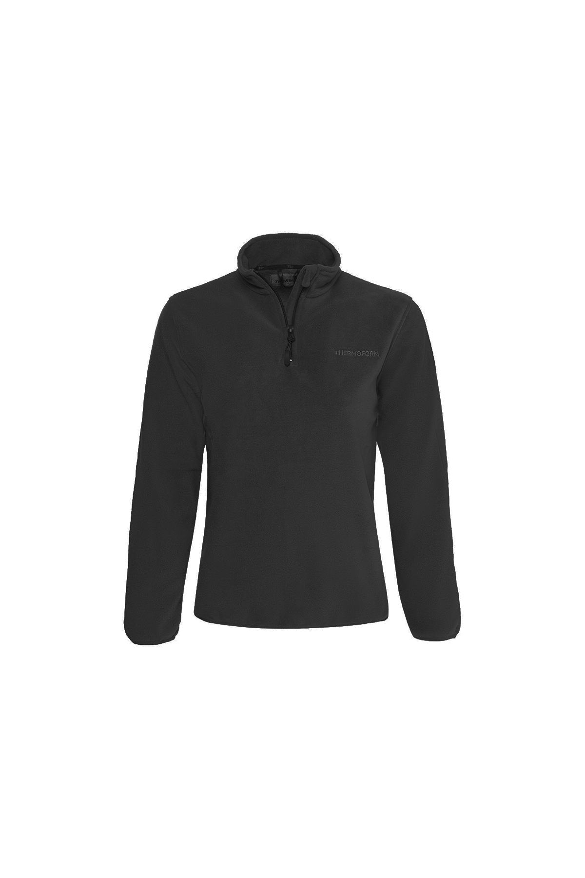 Polarline Çocuk 1/4 Fermuar Sweatshirt SİYAH