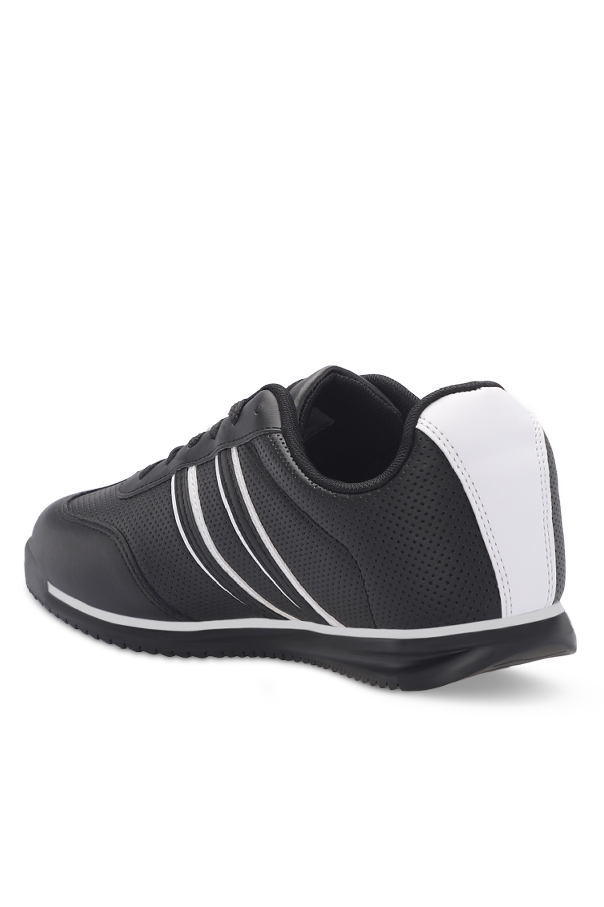 POLITICS I Erkek Sneaker Ayakkabı Siyah / Beyaz - Görsel 4