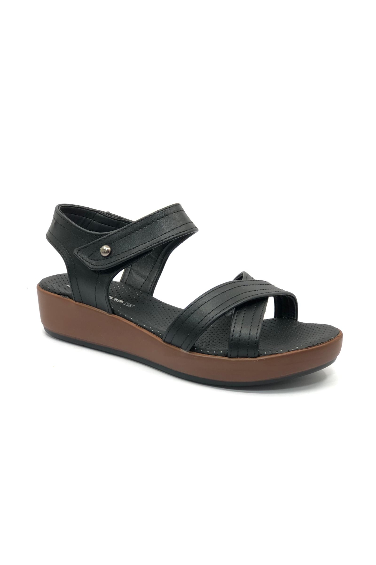 1017 Düz Taban Kadın Sandalet - Görsel 3