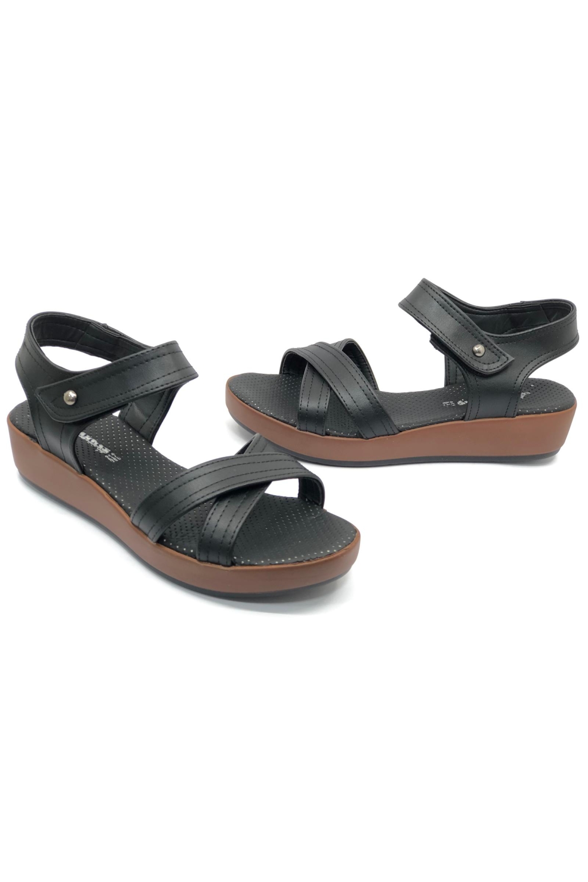 1017 Düz Taban Kadın Sandalet - Görsel 4