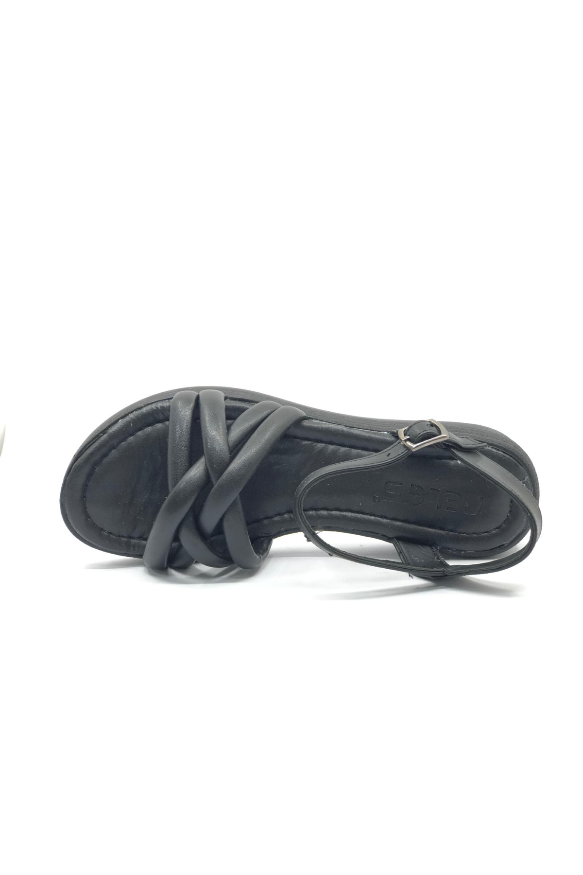 Düz Taban Çapraz Detaylı Kadın Sandalet - Görsel 5