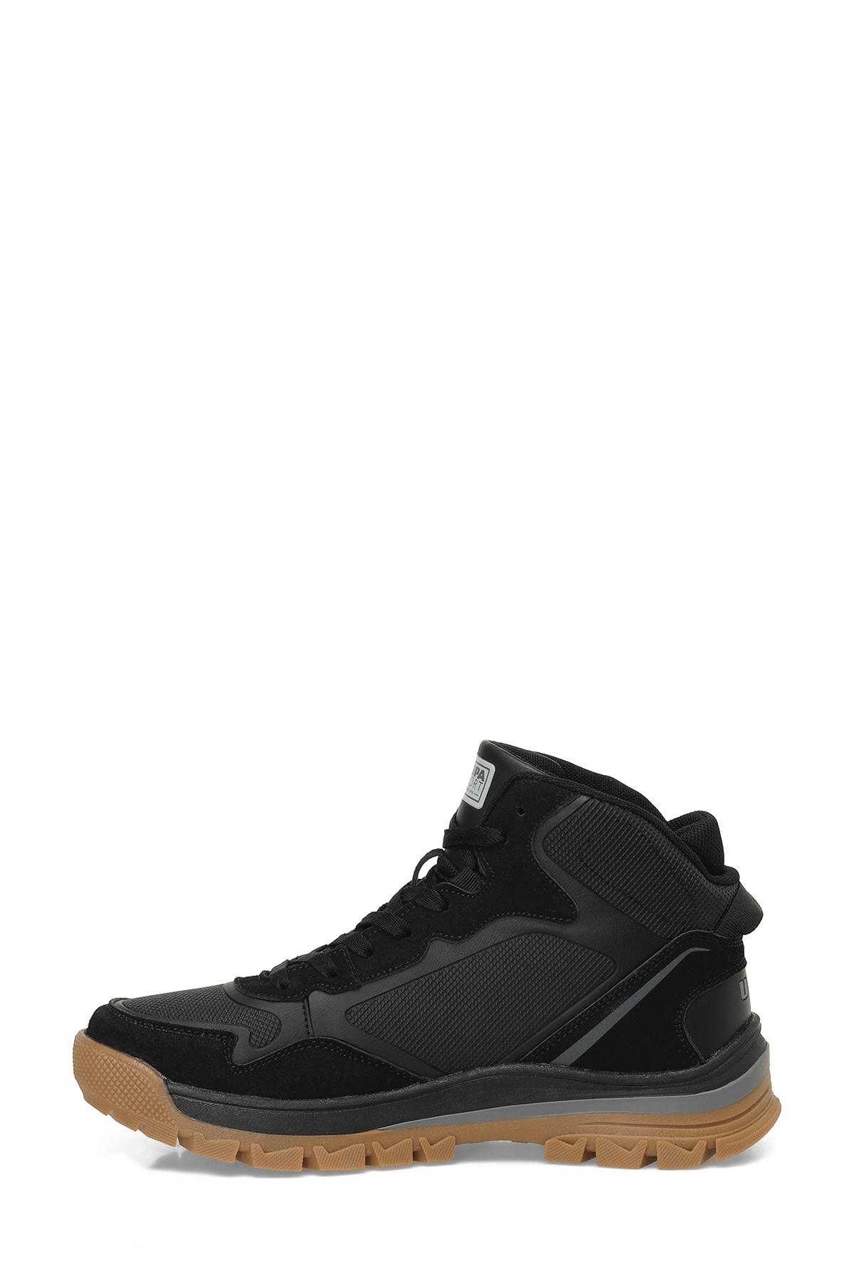 U.s. Polo Assn. U.s. Polo Assn. SAGAN HI GLB 4PR Siyah Erkek Outdoor Bot Outdoor Ayakkabı | Flo Siyah - 4. görsel