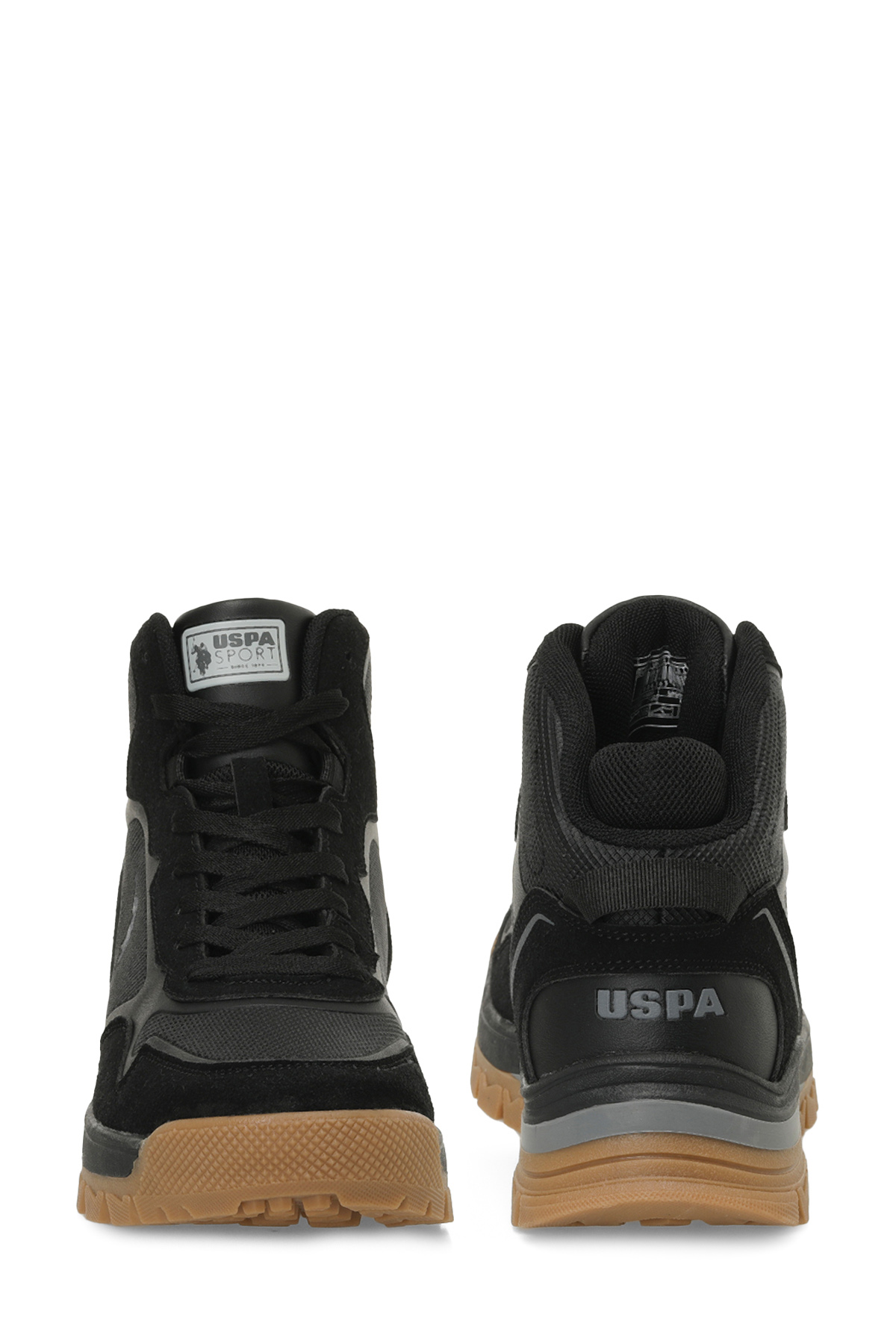 U.s. Polo Assn. U.s. Polo Assn. SAGAN HI GLB 4PR Siyah Erkek Outdoor Bot Outdoor Ayakkabı | Flo Siyah - 6. görsel