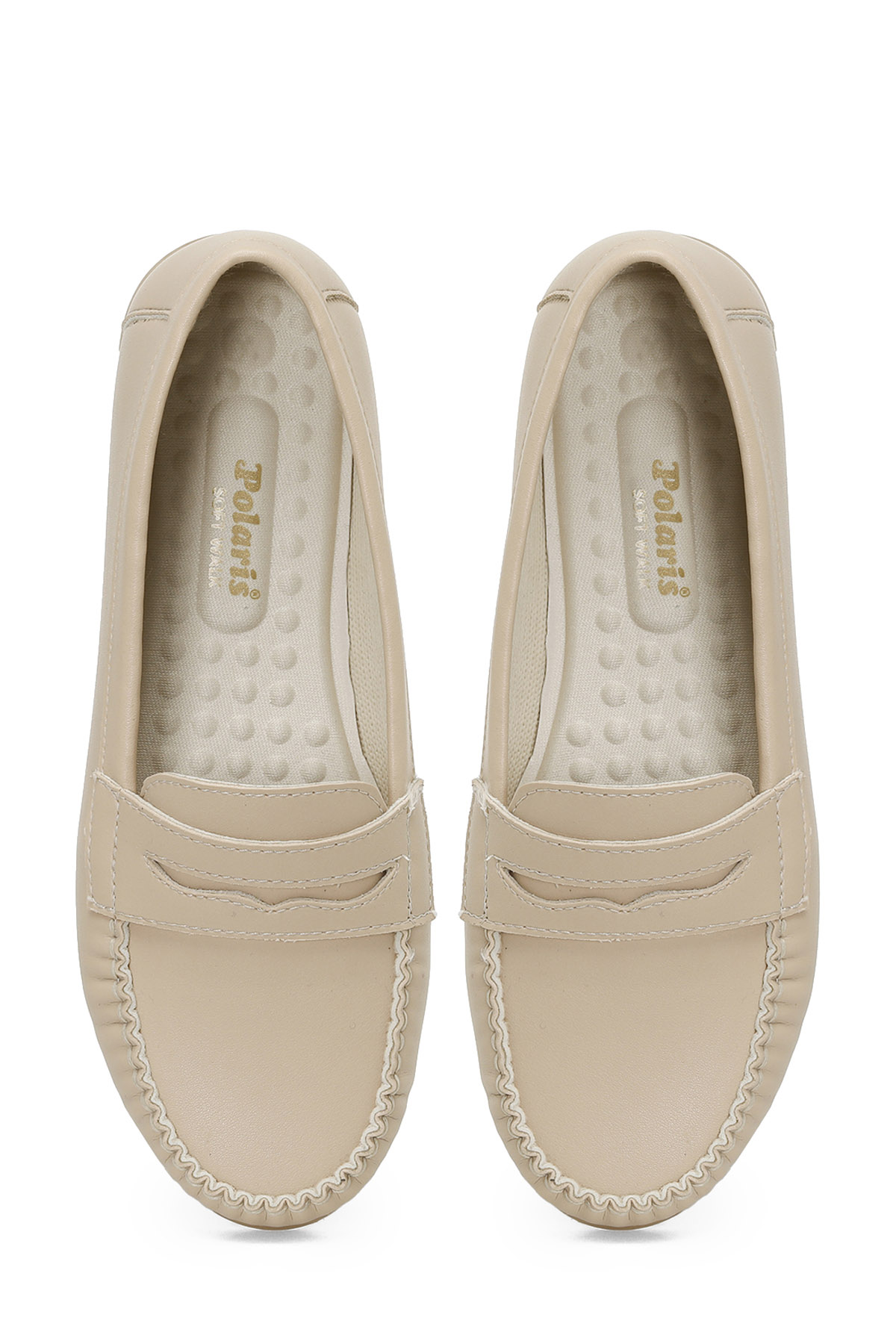 324024.Z 4PR Kahverengi Kadın Loafer - Görsel 5