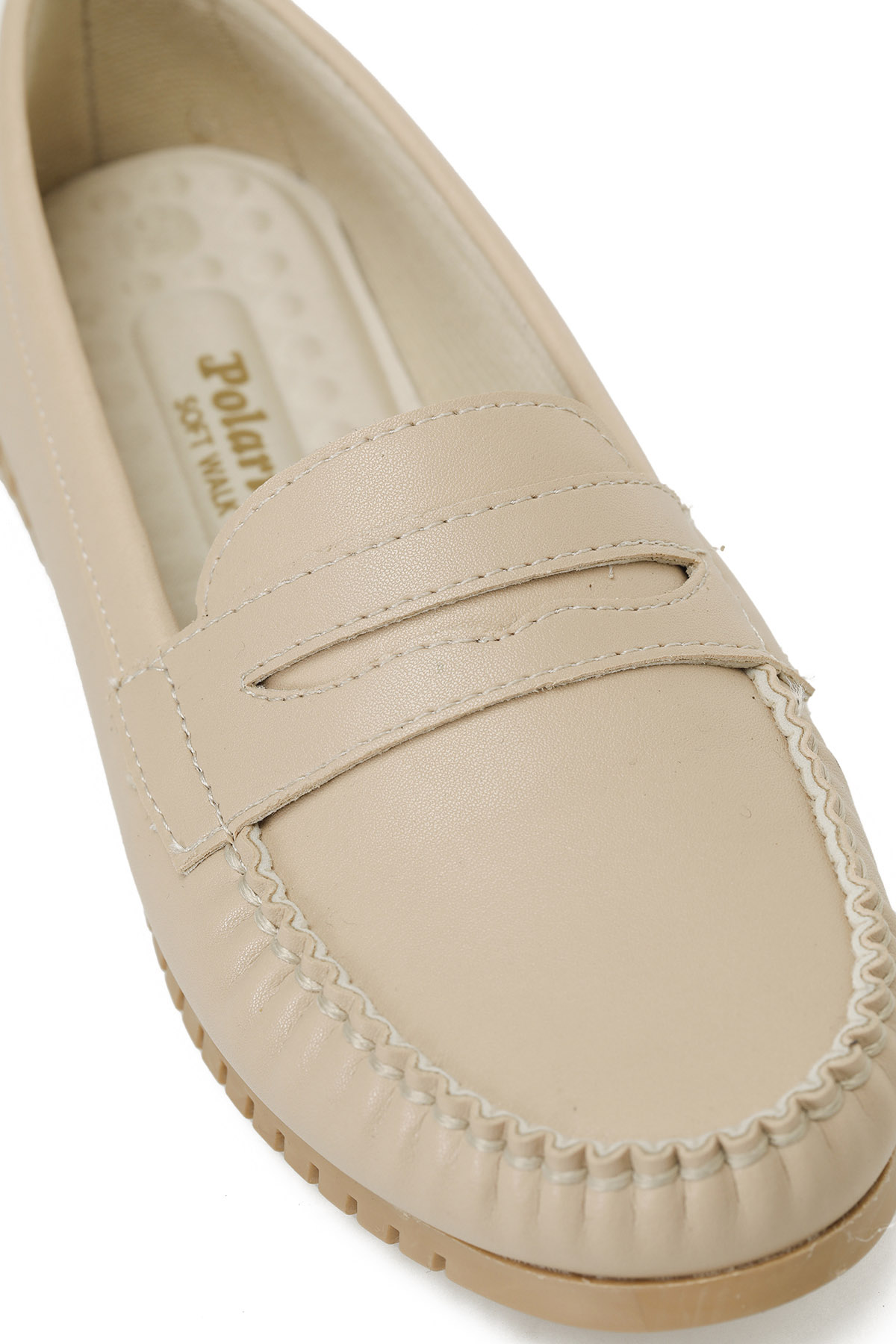 324024.Z 4PR Kahverengi Kadın Loafer - Görsel 8