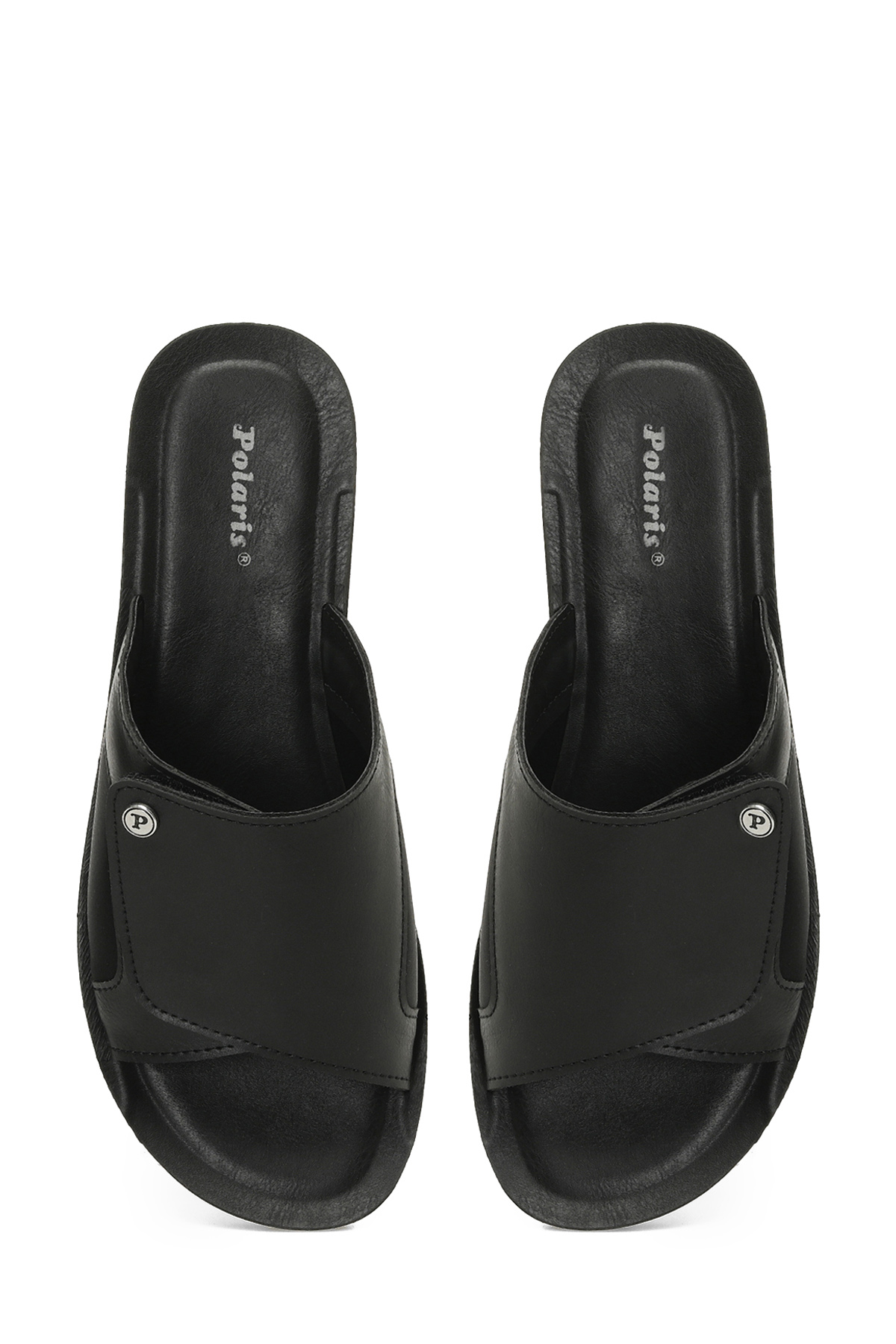 607032.Z4PR Siyah Kadın Dolgu Topuk Terlik - Görsel 5