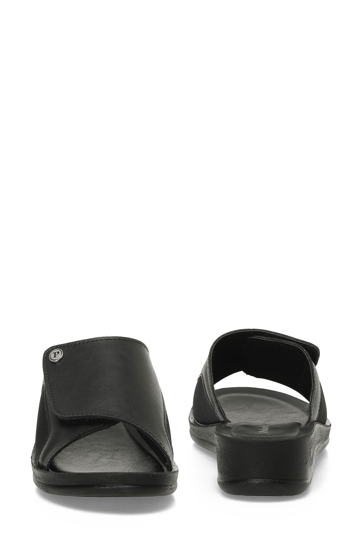 607032.Z4PR Siyah Kadın Dolgu Topuk Terlik - Görsel 6