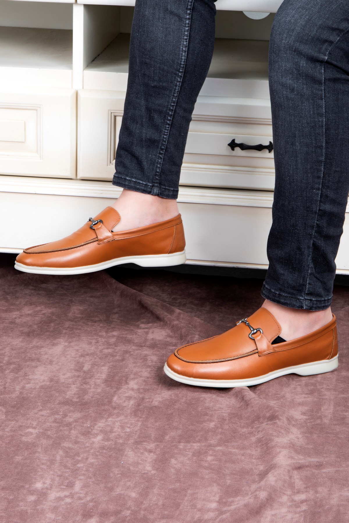 Voyant Hakiki Deri Erkek Günlük Ayakkabı Loafer Ayakkabı - Görsel 6