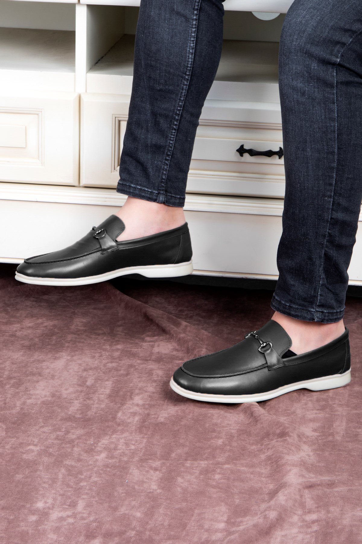 Voyant Hakiki Deri Erkek Günlük Ayakkabı Loafer Ayakkabı - Görsel 6