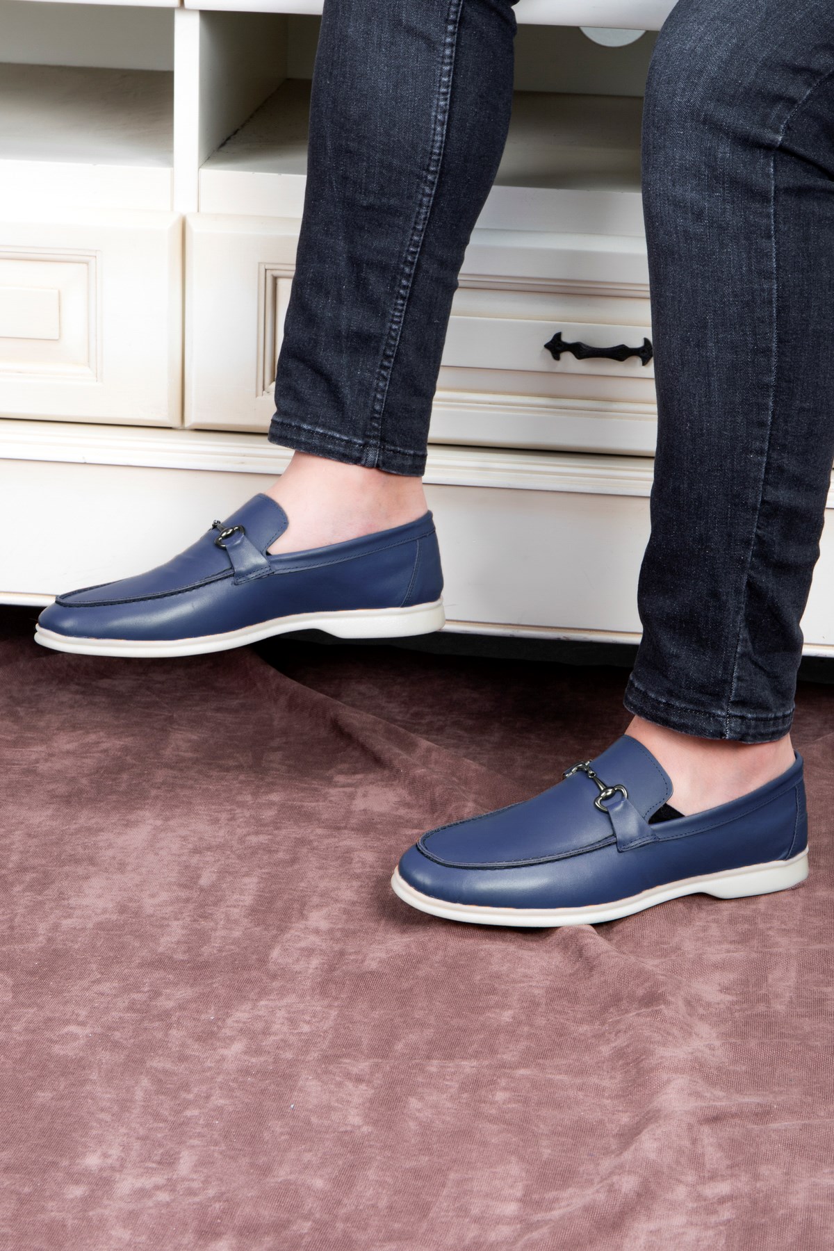 Voyant Hakiki Deri Erkek Günlük Ayakkabı Loafer Ayakkabı - Görsel 6