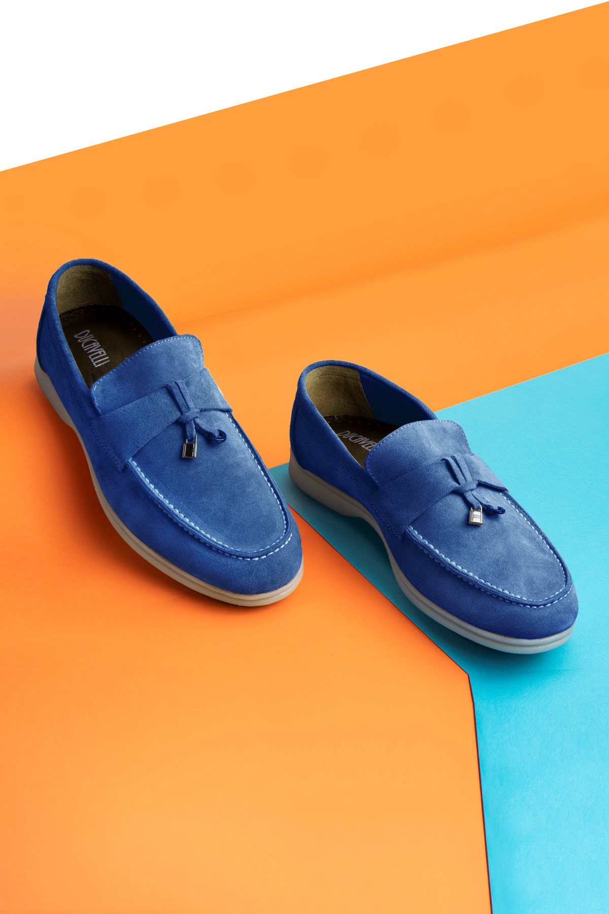 Cerrar Süet Hakiki Deri Erkek Günlük Ayakkabı Loafer Ayakkabı - Görsel 5