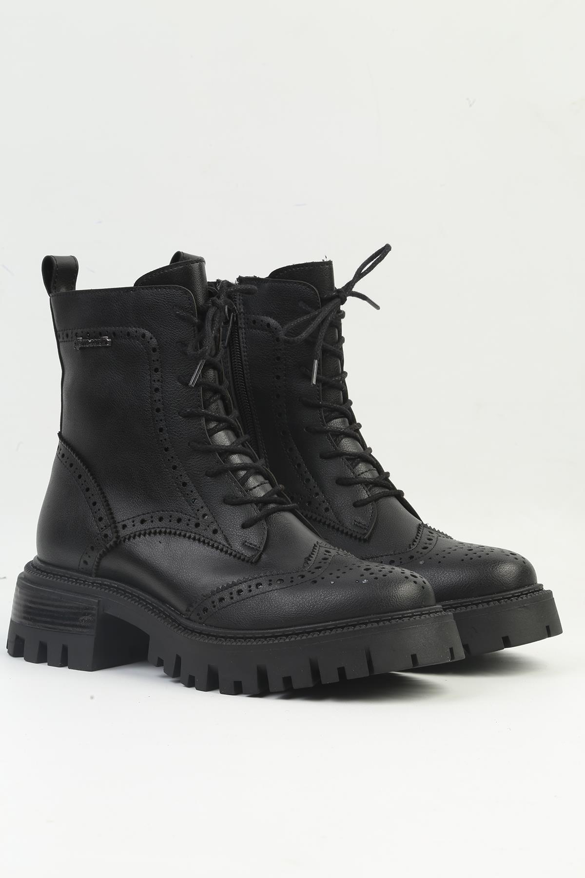 ® | PC-54084 - Siyah - Kadın Bot - Görsel 3