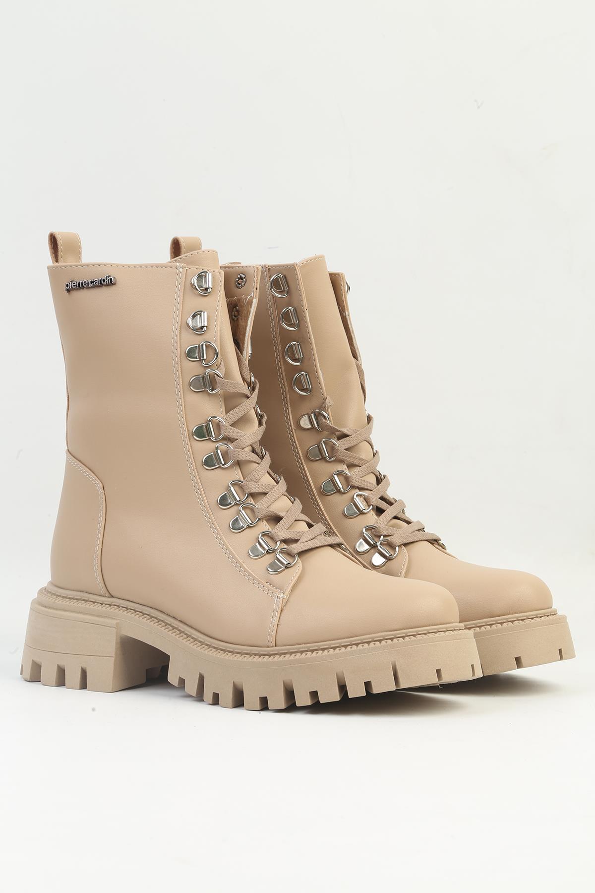 ® | PC-54079 - 3959 Bej - Kadın Bot - Görsel 3