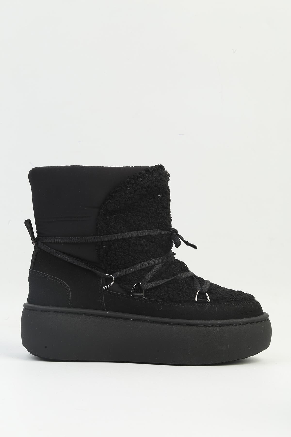 ® | PC-52660 - 3695 Siyah - Kadın Bot - Görsel 2