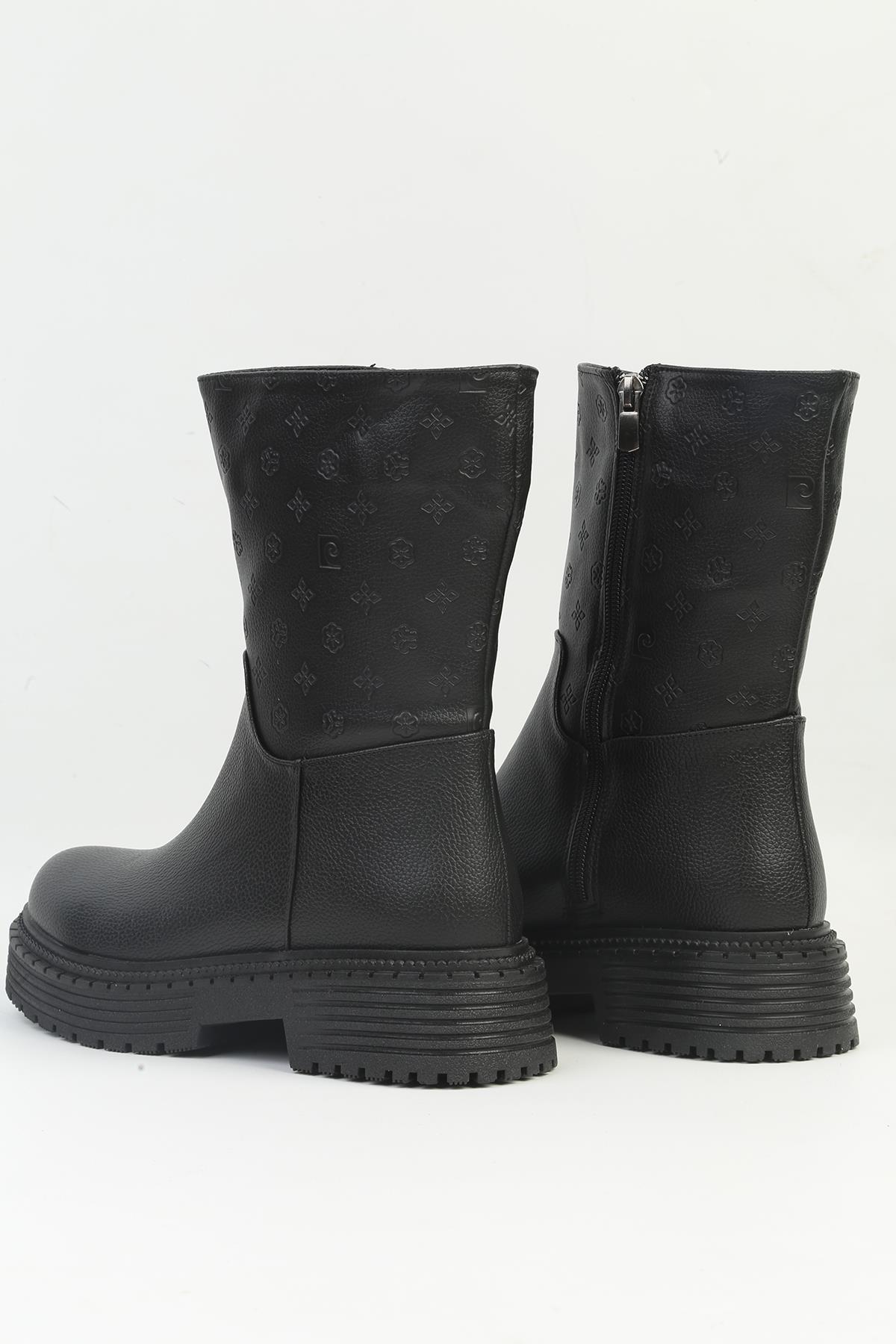 ® | PC-54136 - 3076 Siyah - Kadın Bot - Görsel 4