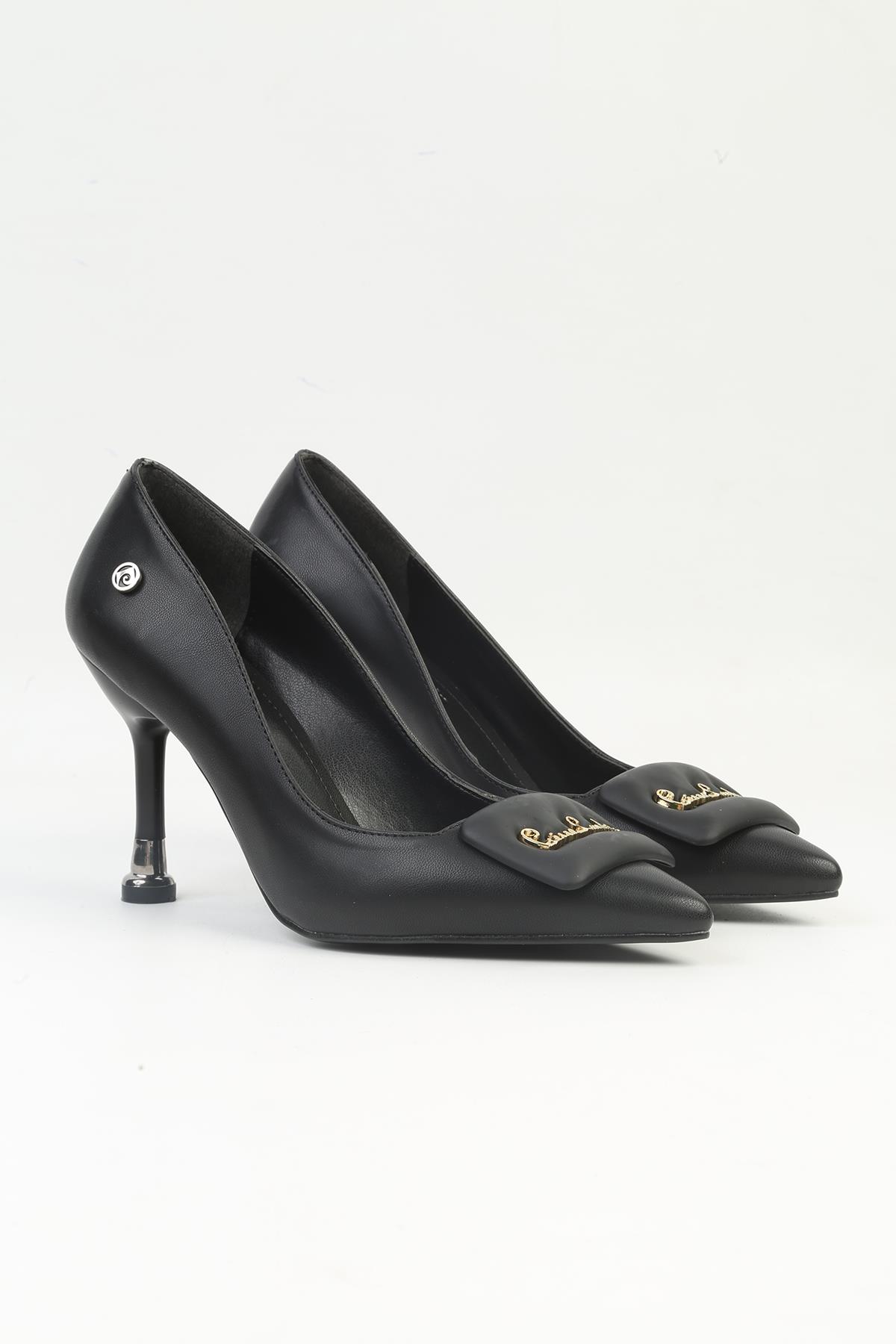 ® | PC-54029 - 3691 Siyah - Kadın Topuklu Ayakkabı - Görsel 3