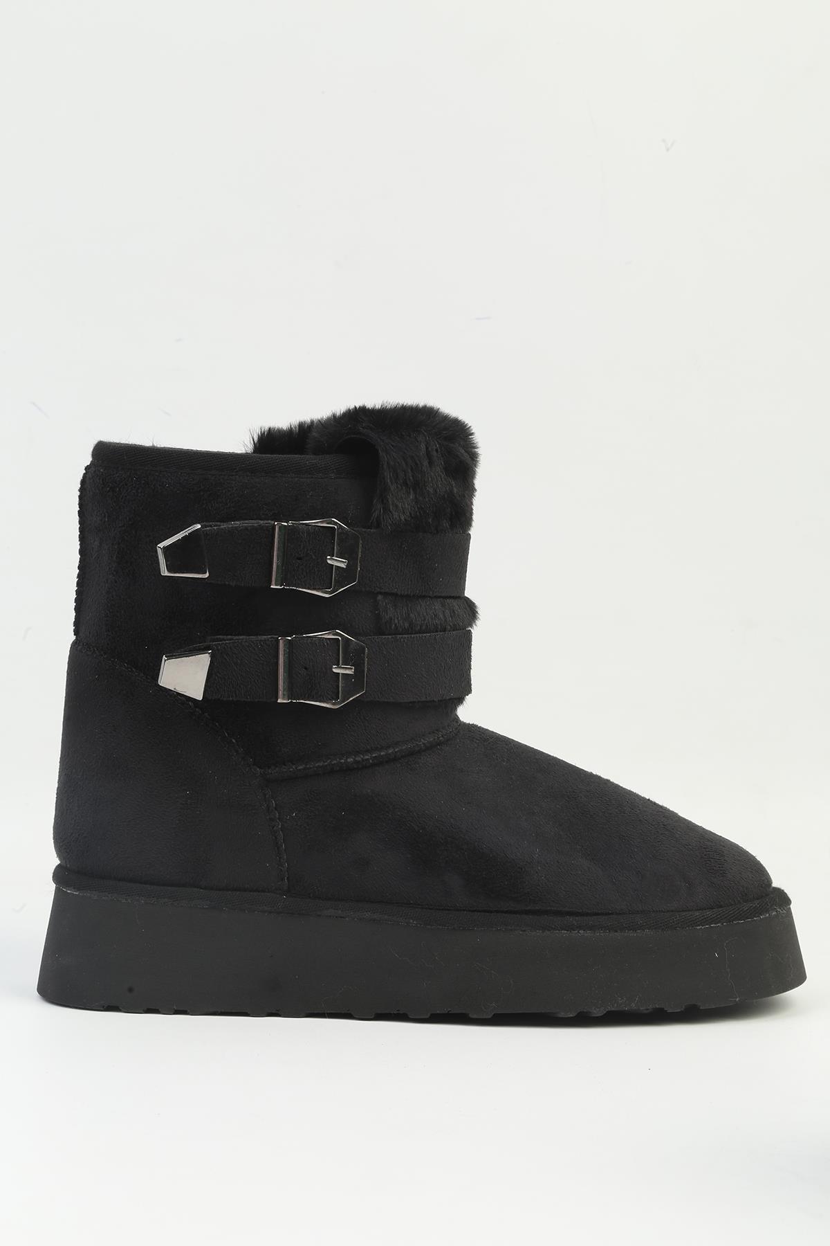 ® | PC-52707 - 3861 Siyah - Kadın Bot - Görsel 2