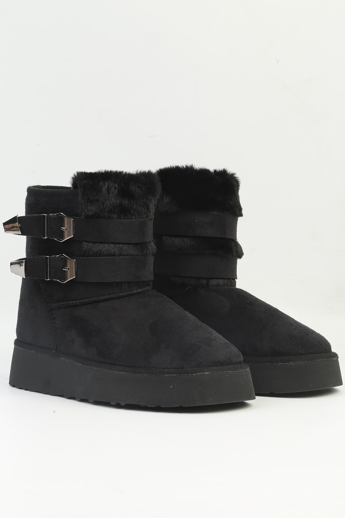 ® | PC-52707 - 3861 Siyah - Kadın Bot - Görsel 3