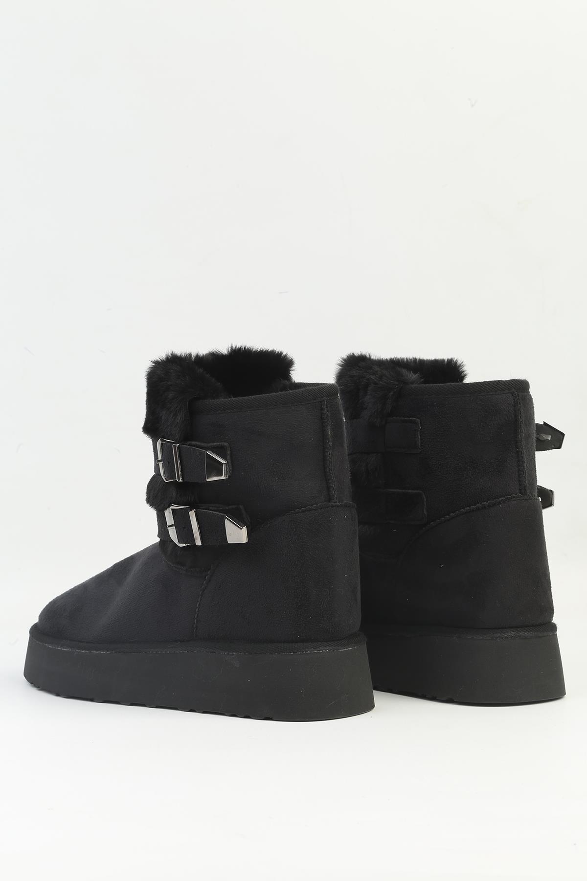 ® | PC-52707 - 3861 Siyah - Kadın Bot - Görsel 4