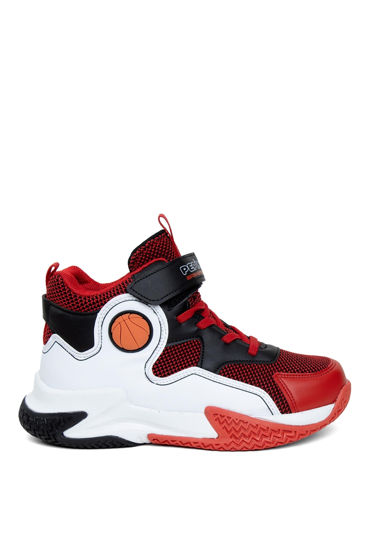 FY24-1656 Filet Erkek Çocuk Spor Ayakkabı Kırmızı - Siyah - Görsel 2