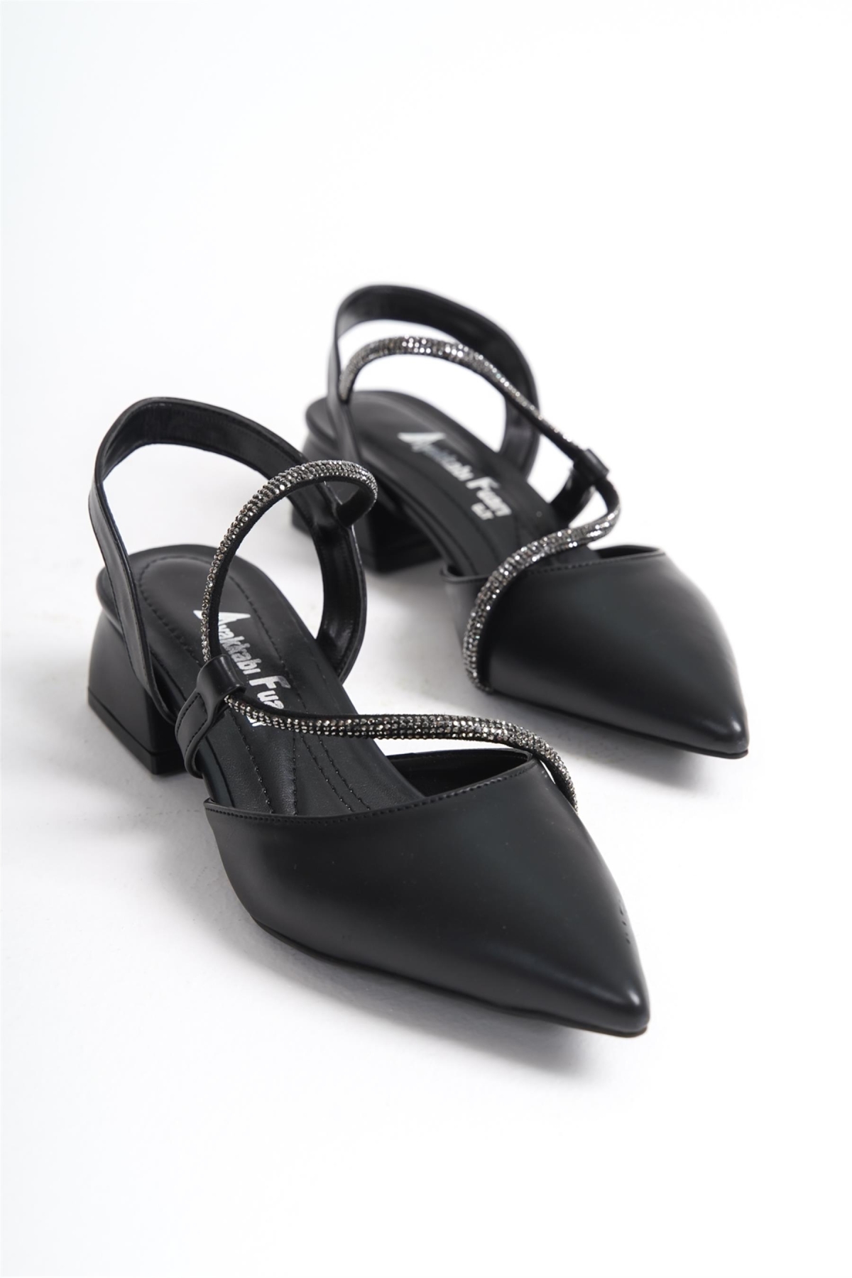 Elit Mst555C Kadın Topuklu Ayakkabı Siyah - Görsel 4