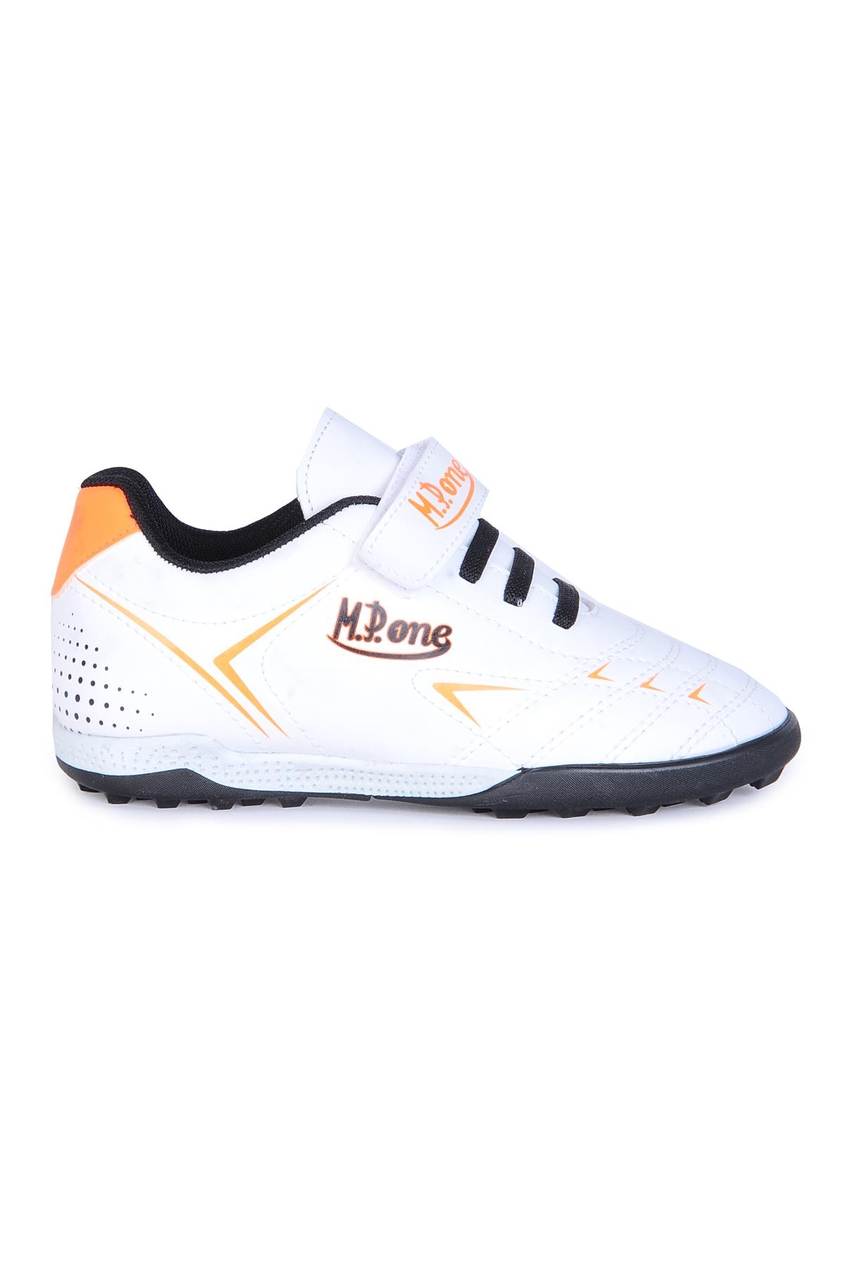 Mp 242-2102Ft Beyaz Cırtlı Halısaha Erkek Çocuk Futbol Ayakkabı - Görsel 2