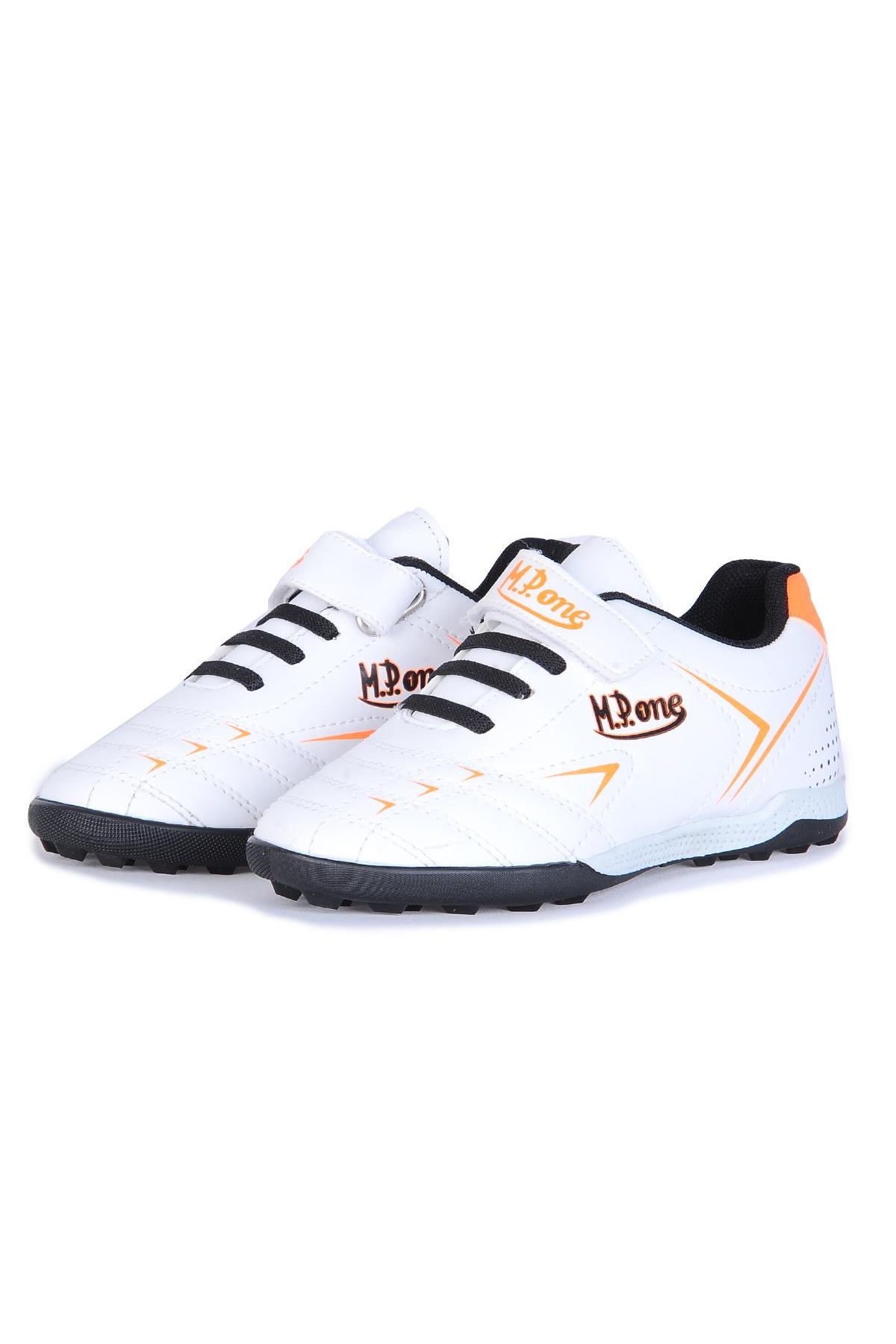 Mp 242-2102Ft Beyaz Cırtlı Halısaha Erkek Çocuk Futbol Ayakkabı - Görsel 4