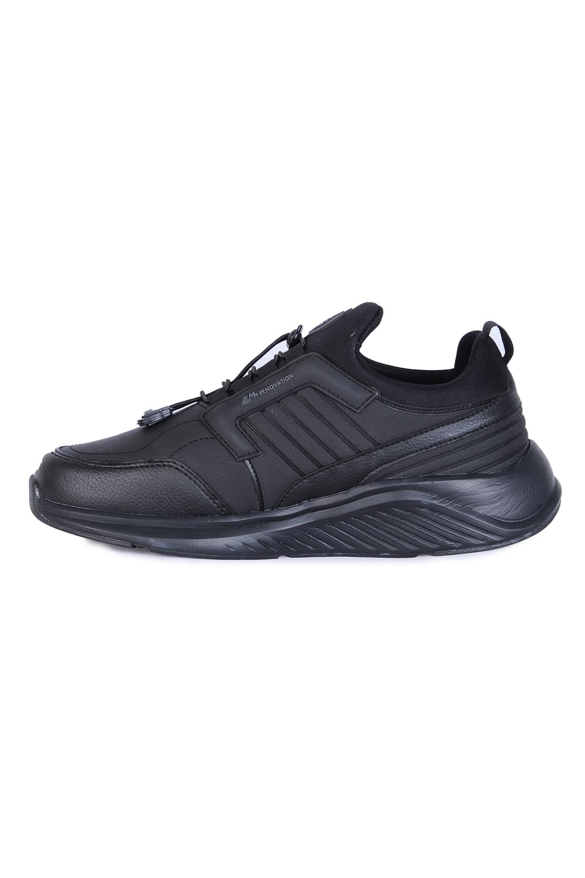 Mp 242-2053Mr Siyah Günlük Erkek Sneaker Spor Ayakkabı - Görsel 3