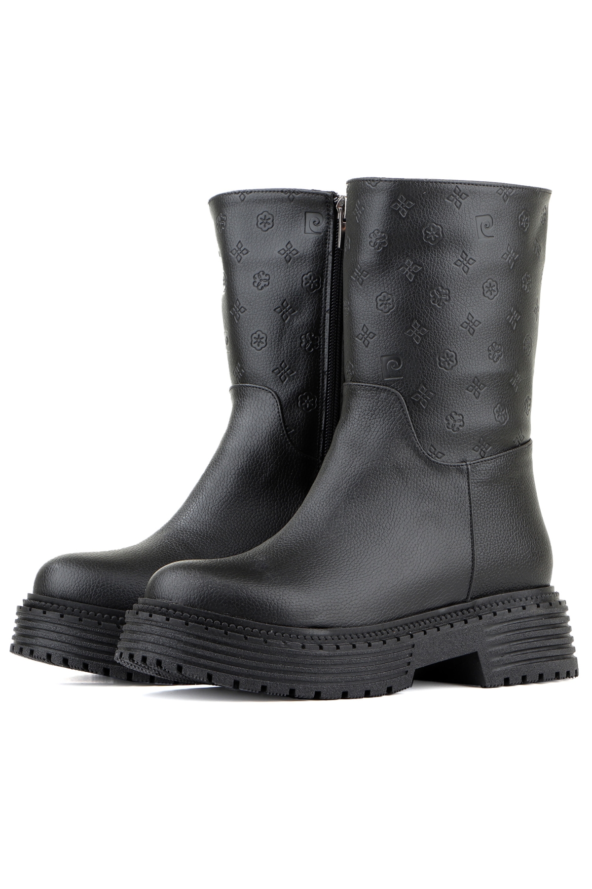 54136 Comfort Sıcak Astar Fermuarlı Kadın Bot - Görsel 3