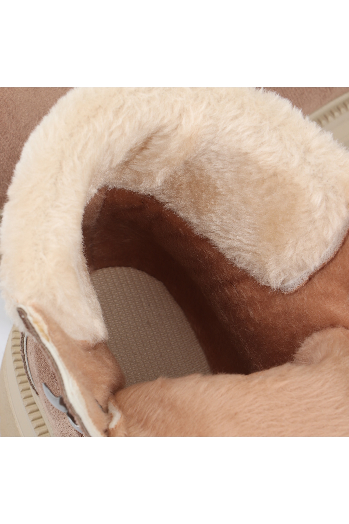 52091Comfort Taban Sıcak Astarlı Kadın Bot - Görsel 7