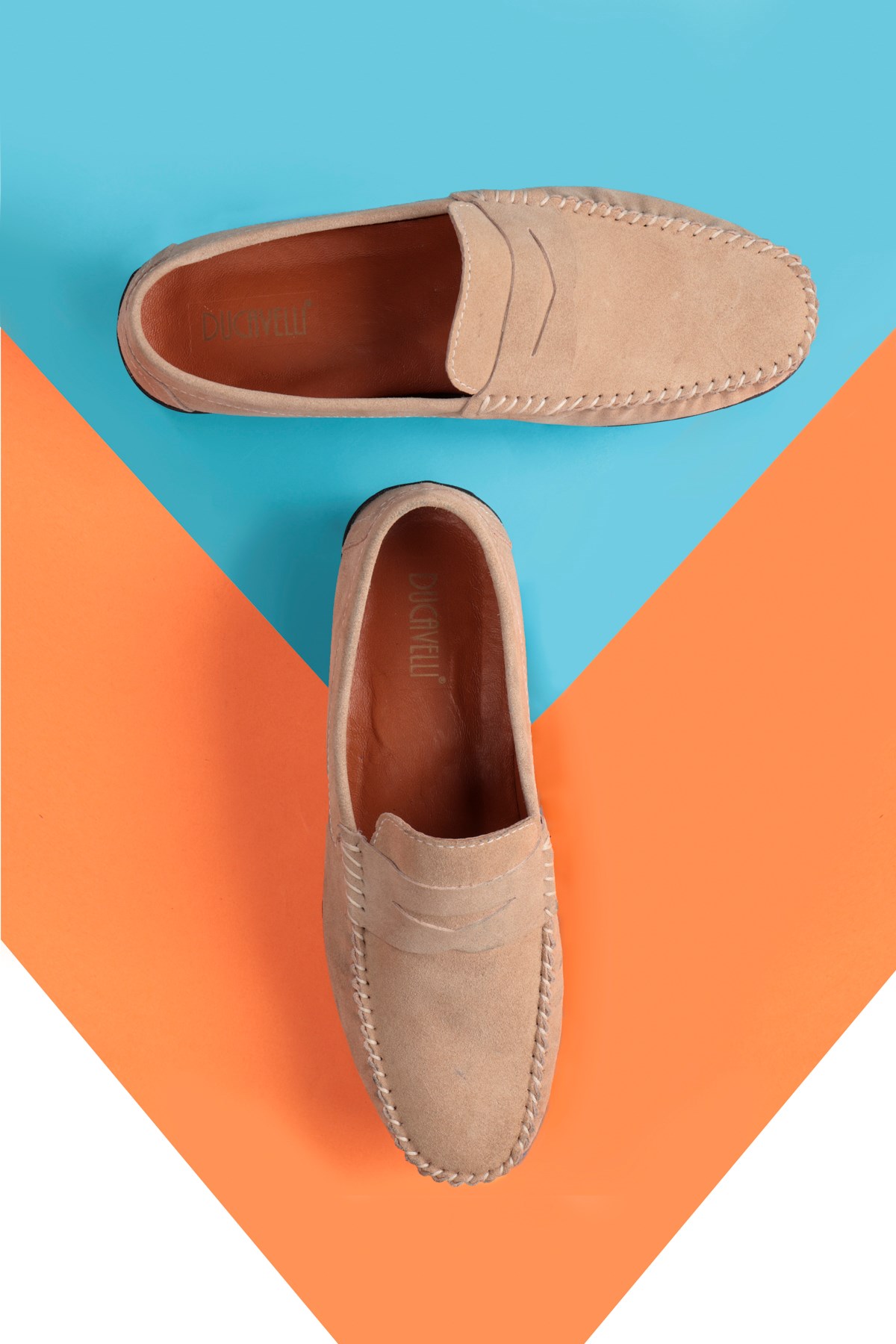 Ducavelli Naran Hakiki Deri Erkek Günlük Ayakkabı, Loafer Ayakkabı, Hafif Ayakkabı, Süet Ayakkabı - Görsel 6