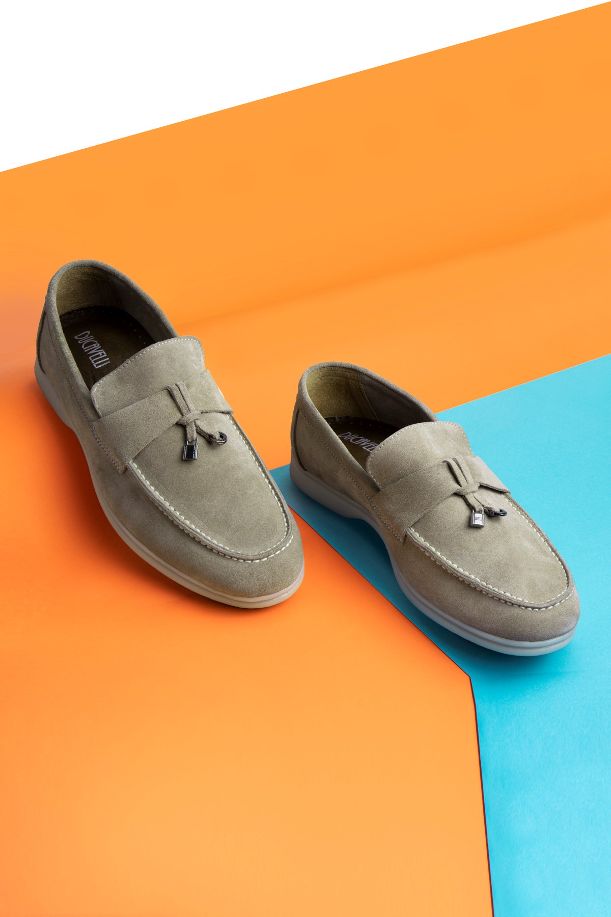 Cerrar Süet Hakiki Deri Erkek Günlük Ayakkabı Loafer Ayakkabı - Görsel 5