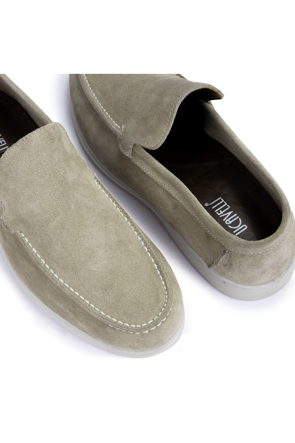 Facile Süet Hakiki Deri Erkek Günlük Ayakkabı Loafer Ayakkabı - Görsel 4