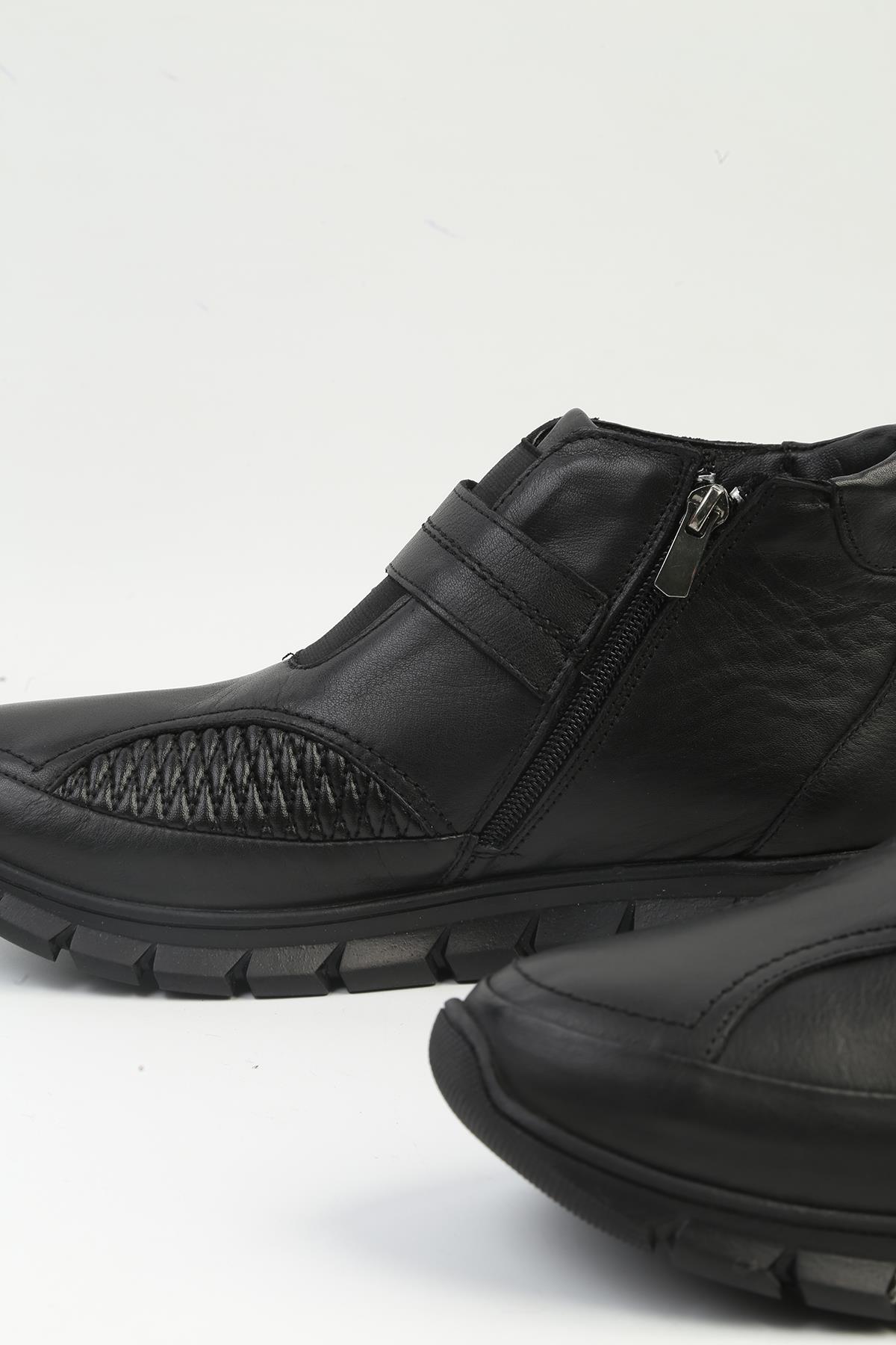 ® | PC-54336 - Siyah Kadın Bot - Görsel 5