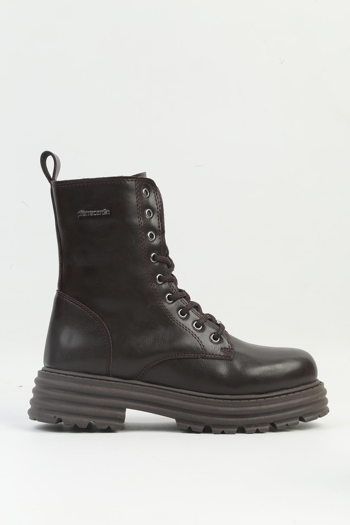 ® | PC-54141 - kahverengi Kadın Bot - Görsel 2