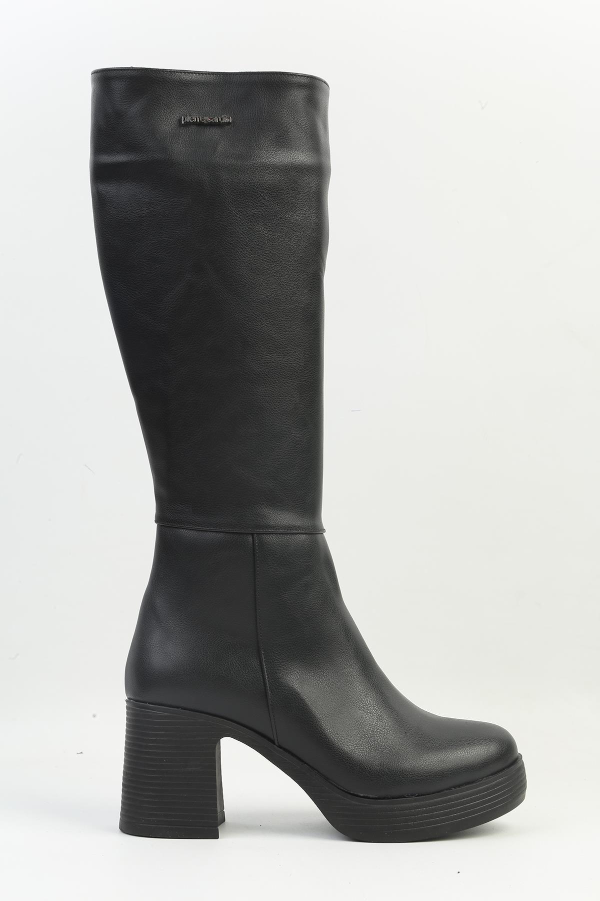 ® | PC-54122 - Siyah - Kadın Topuklu Çizme - Görsel 2