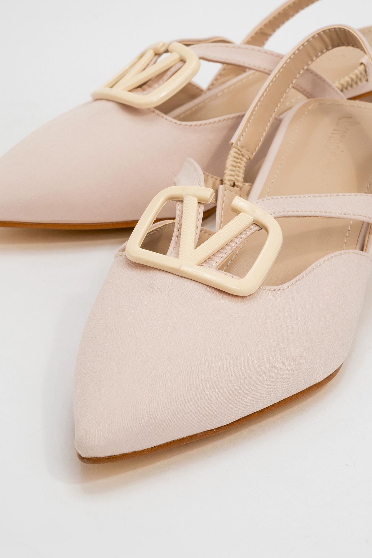 Kadın Topuklu Sandalet TEN ZRA - Görsel 4