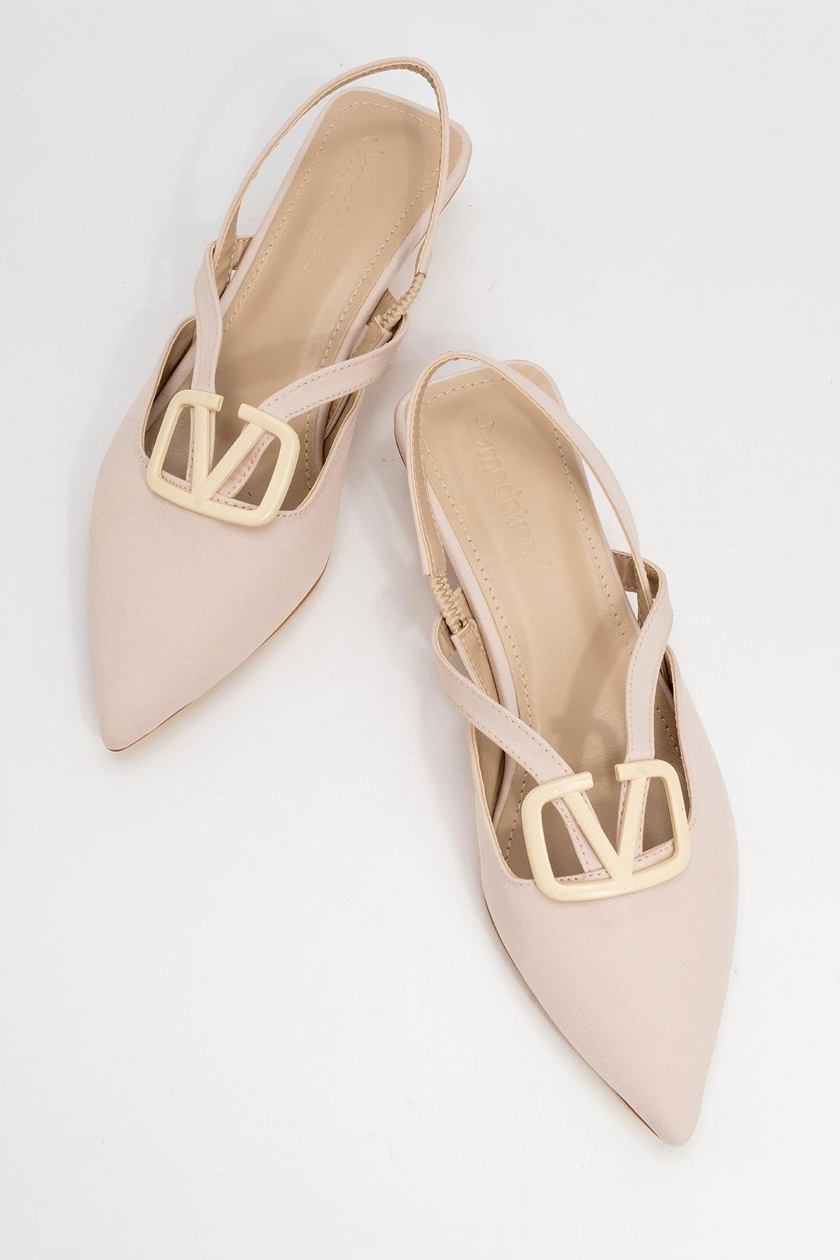 Kadın Topuklu Sandalet TEN ZRA - Görsel 6