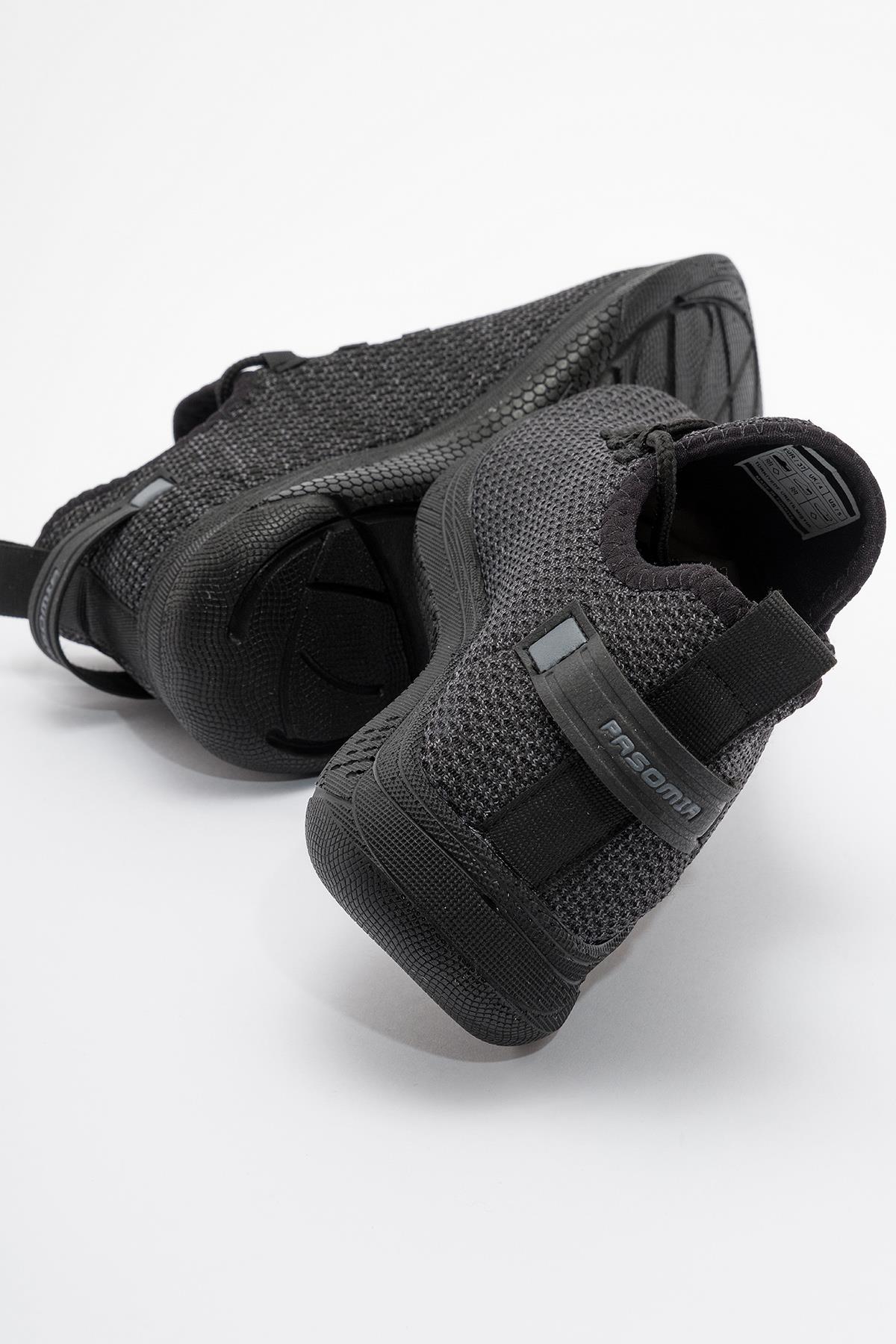 Kadın Triko Spor Ayakkabı SİYAH SİYAH - Görsel 5