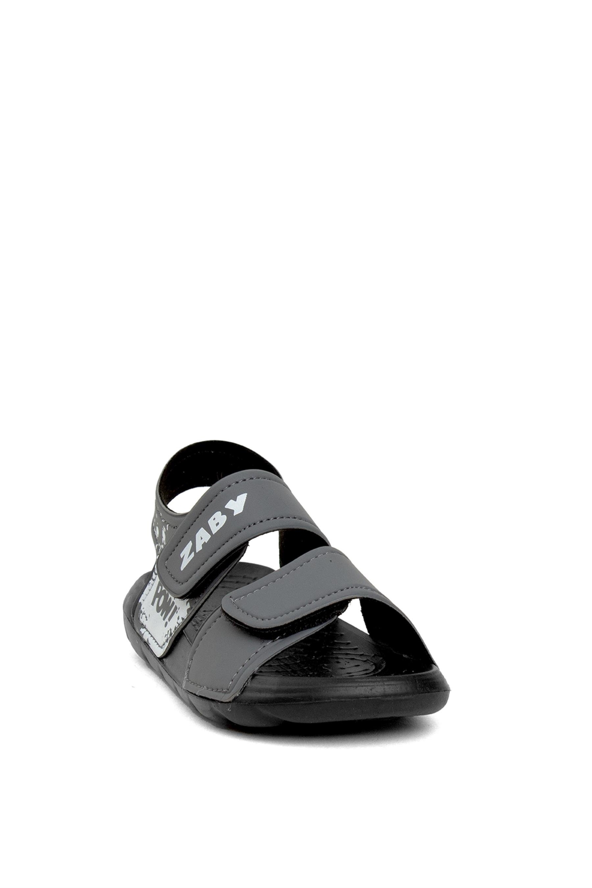 Elit OTT5000 Patik Erkek Çocuk Düz Sandalet Füme - Görsel 3