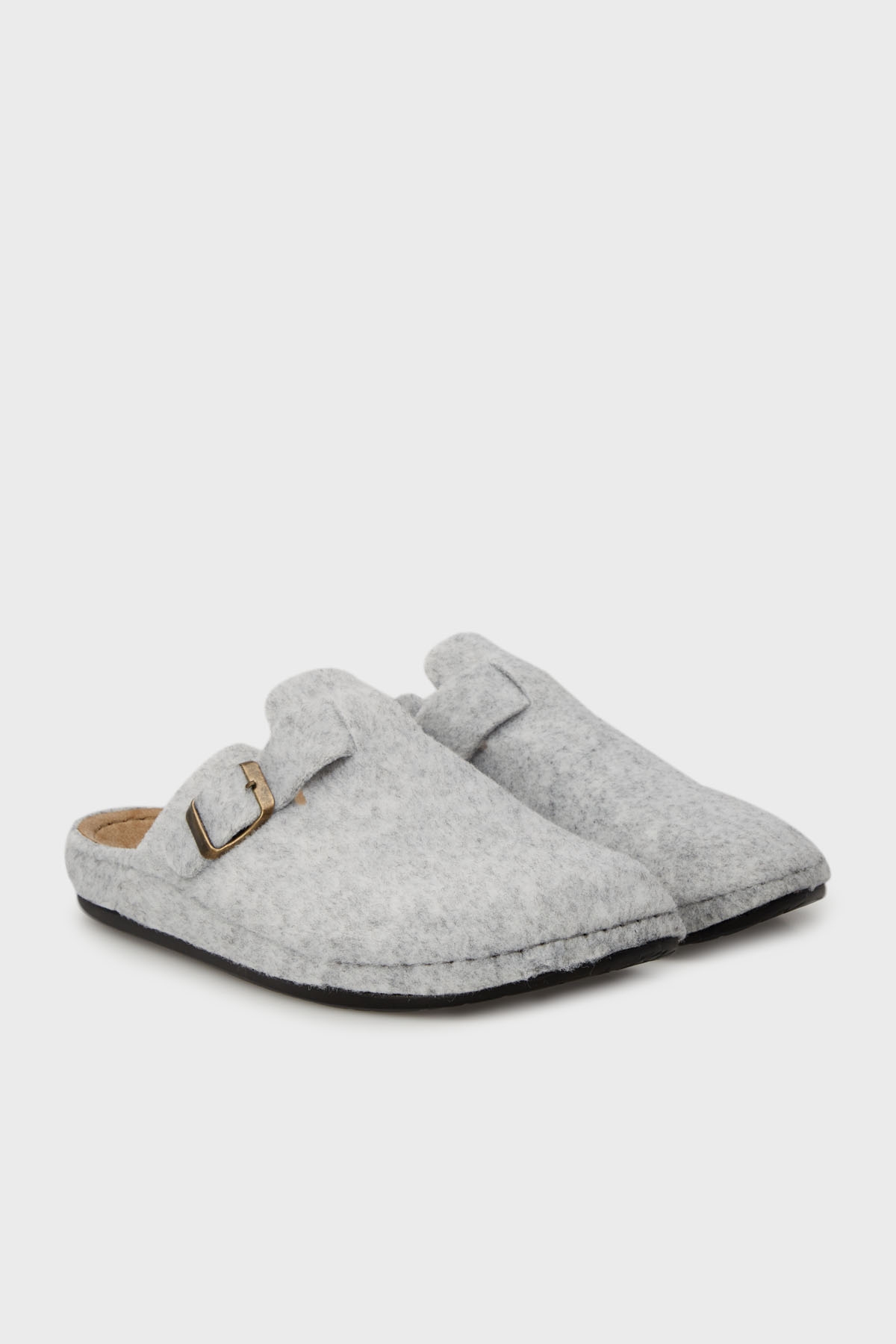 Erkek Terlik 6711003 AÇIK GRİ - Görsel 4