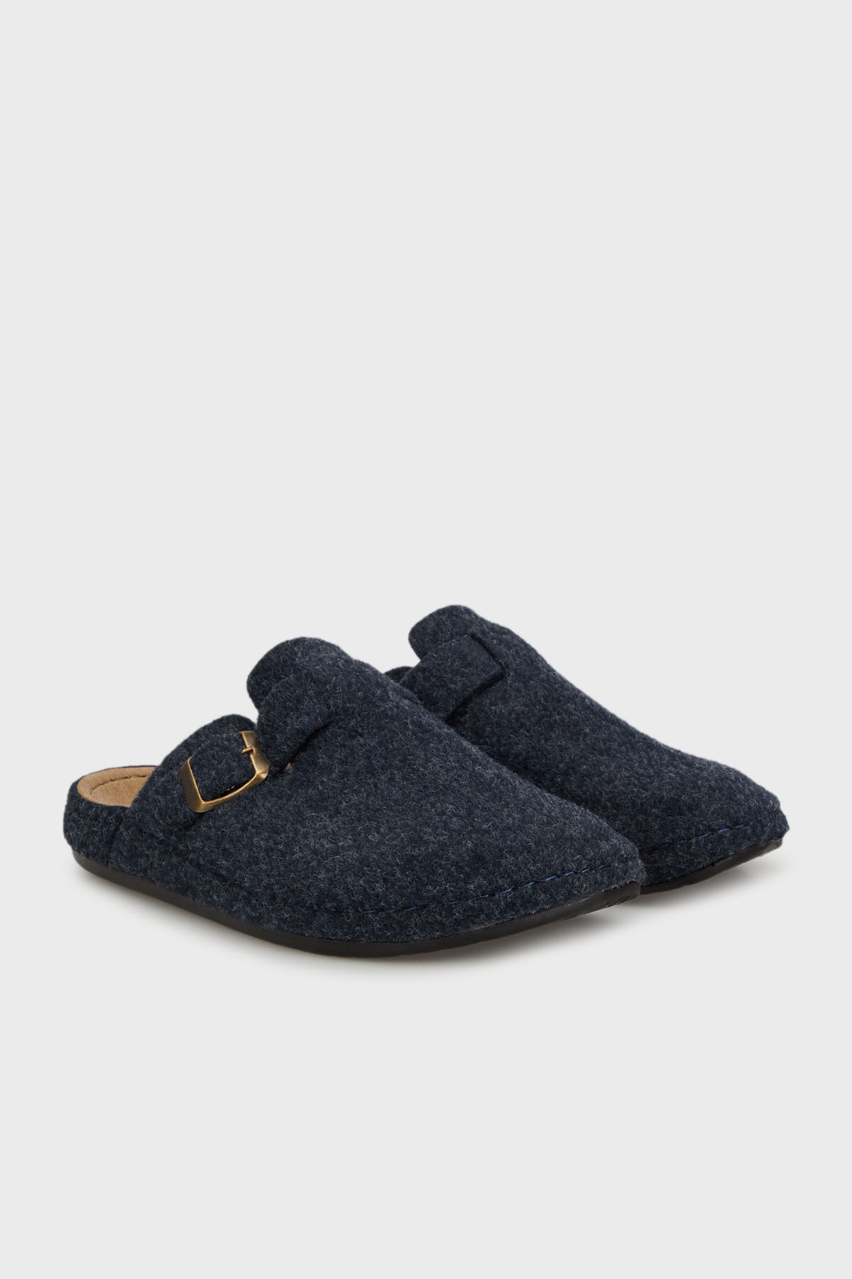 Erkek Terlik 6711003 LACİVERT - Görsel 4