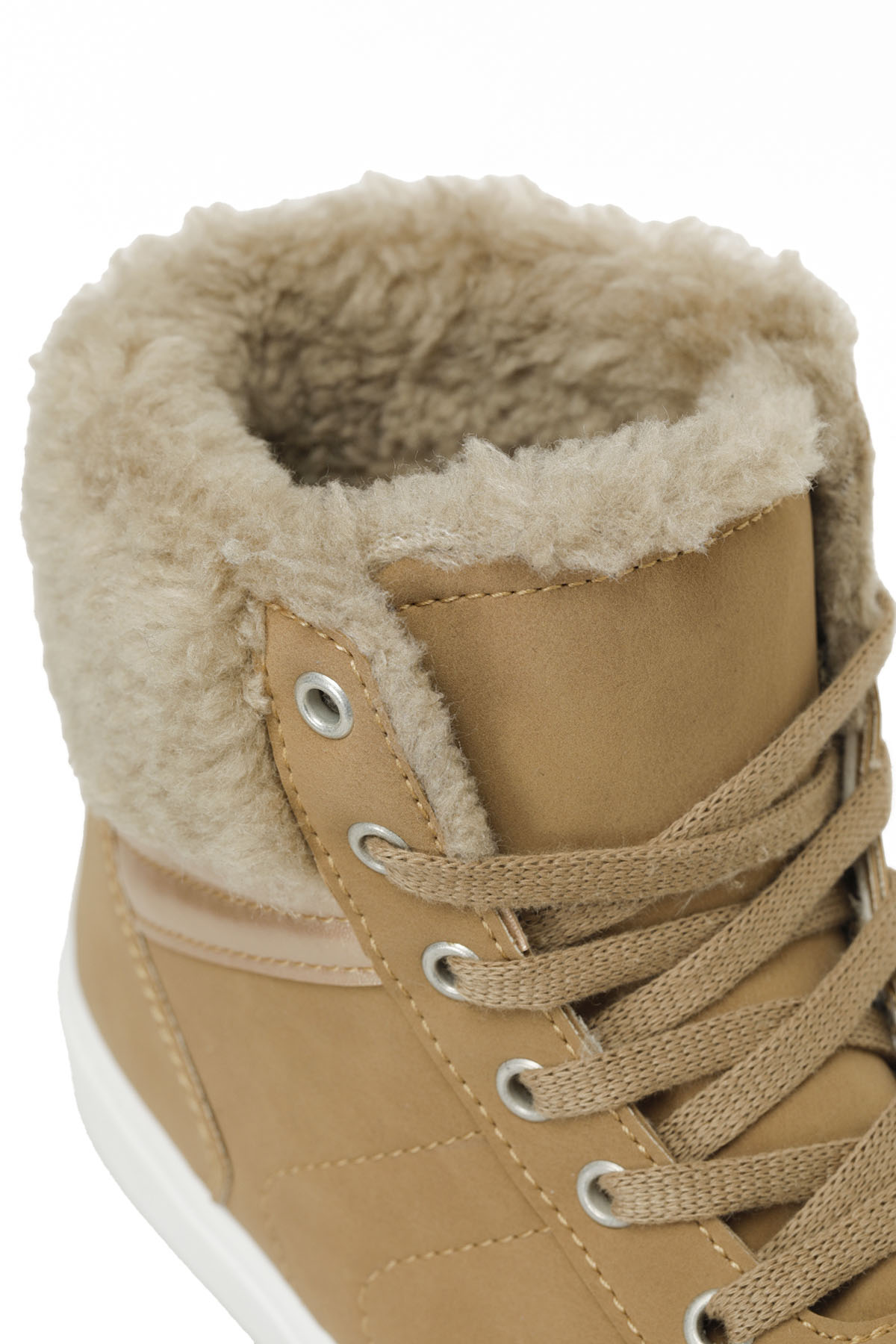 TRX24K-608 4PR Kahverengi Kadın Sneaker Bot - Görsel 8