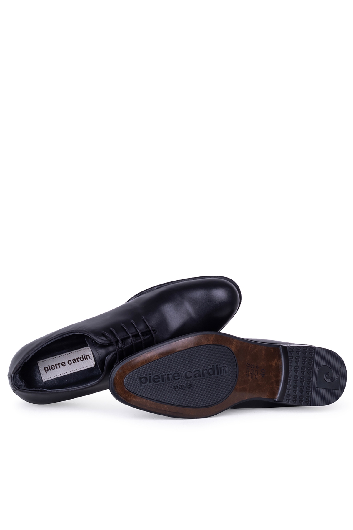 70259 Erkek Günlük Hakiki Deri Klasik Ayakkabı Siyah - Görsel 5