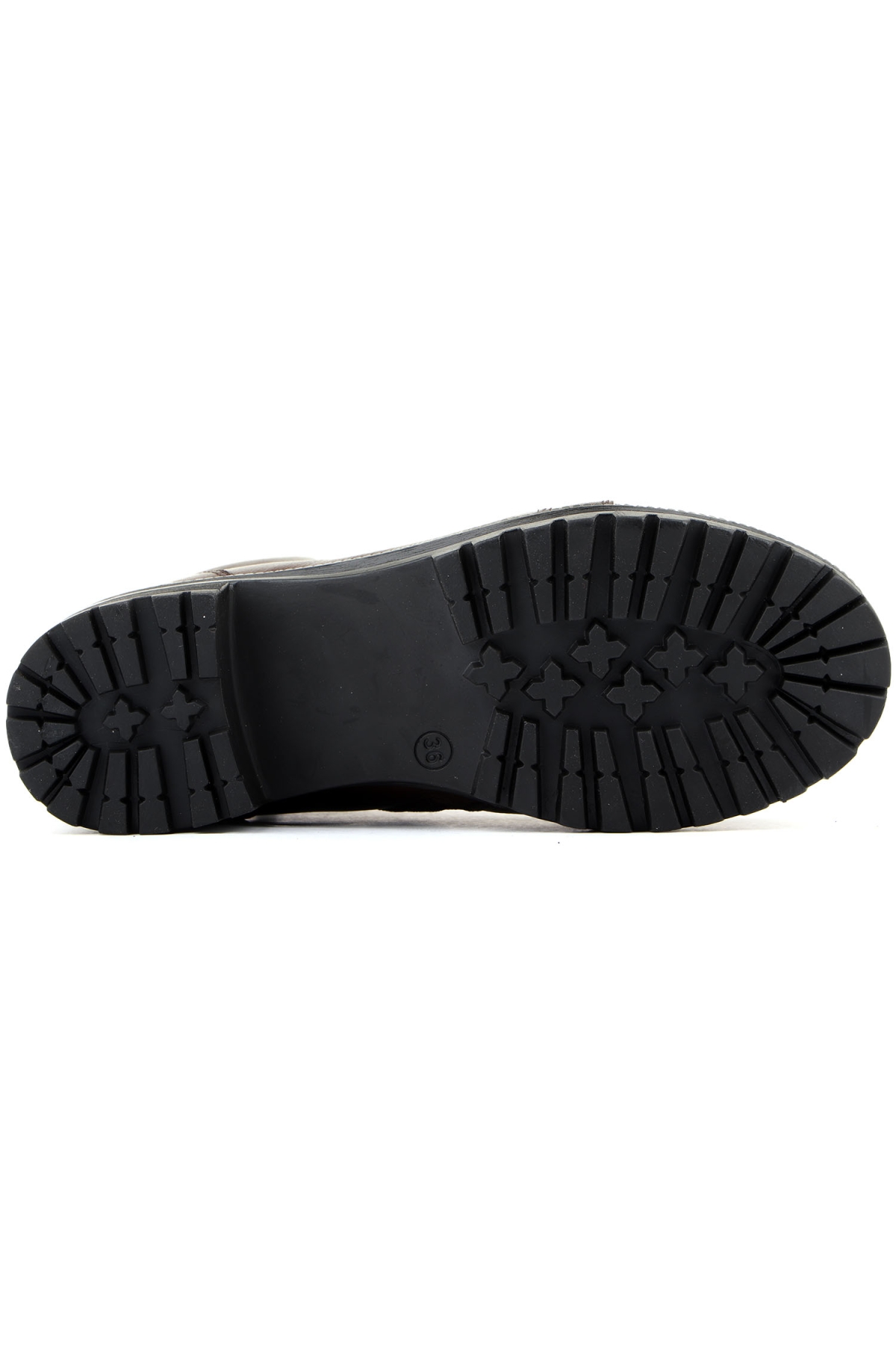 54062 Sıcak Hakiki Deri Fermuarlı Kadın Bot - Görsel 7